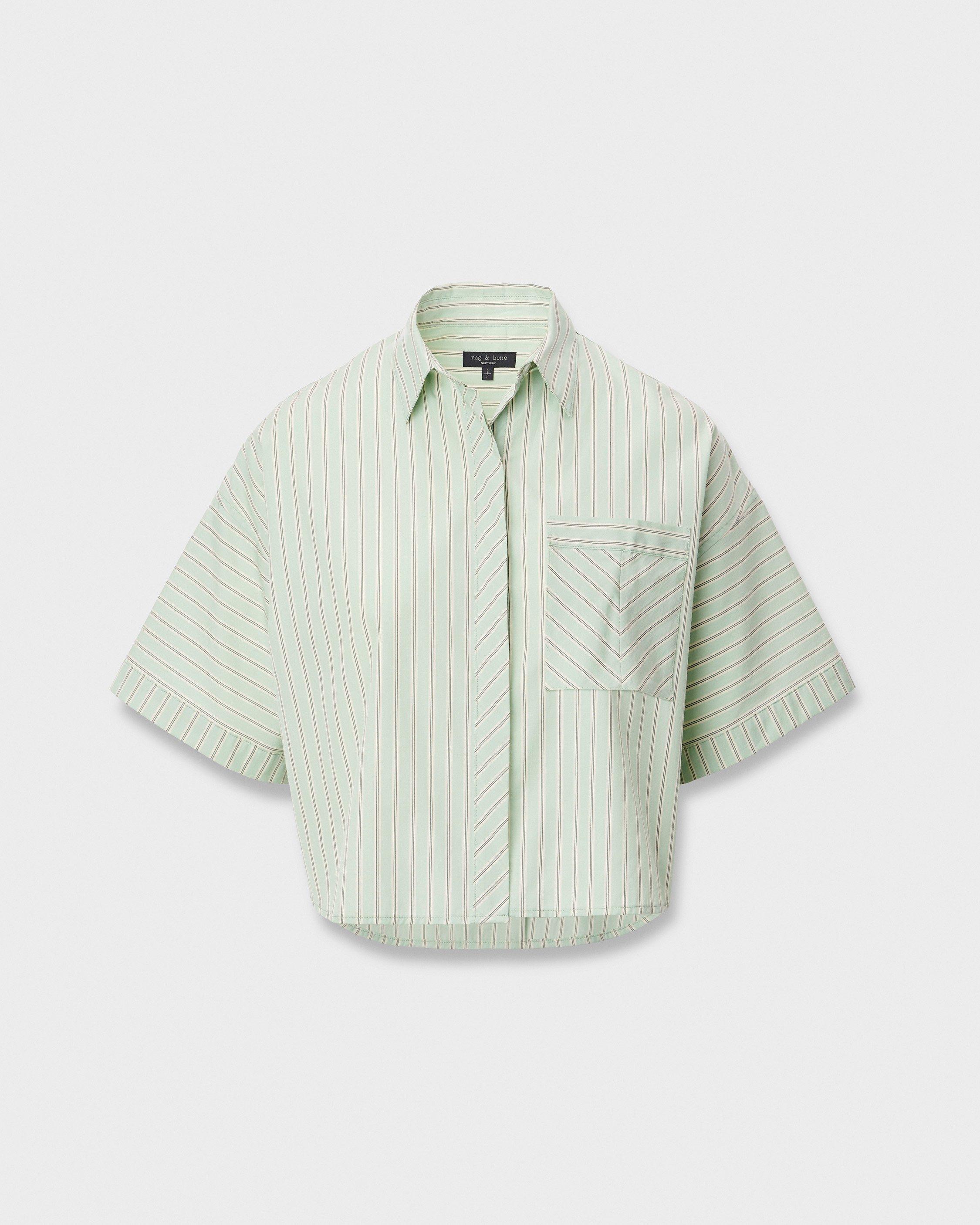 Marin Short-Sleeve Striped Shirt image number 2