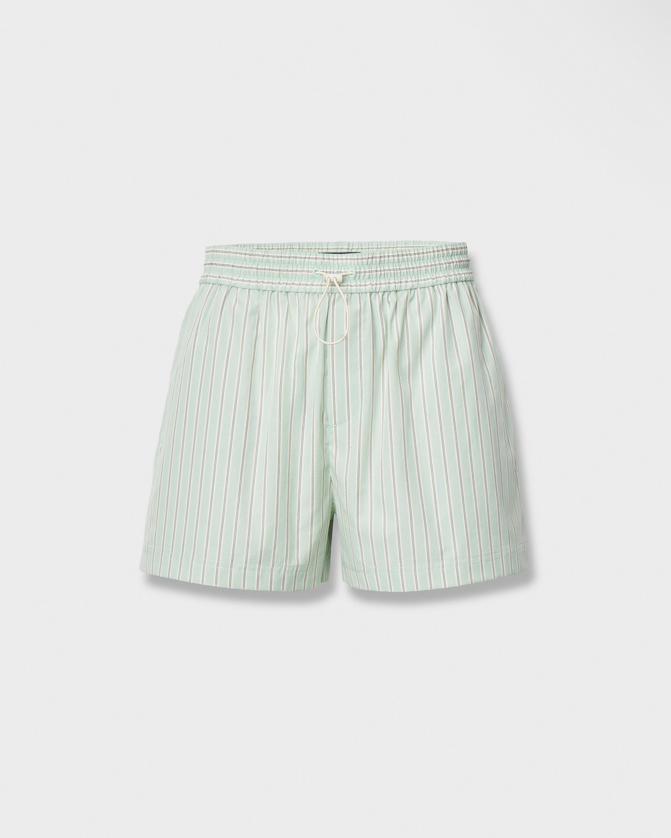 Marvin Striped Cotton Shorts - image 2