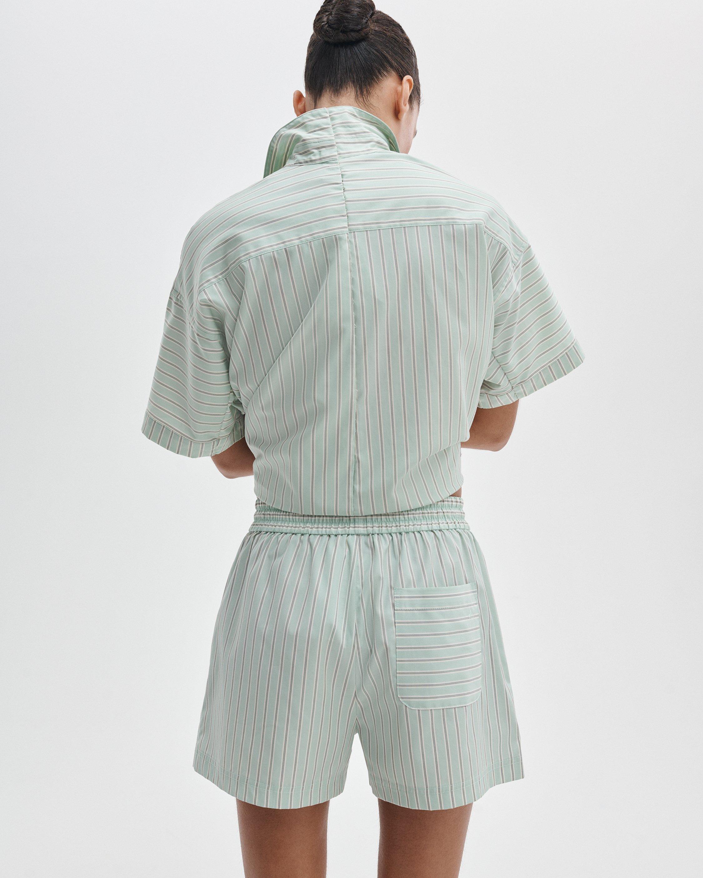 Marvin Striped Cotton Shorts - image 5