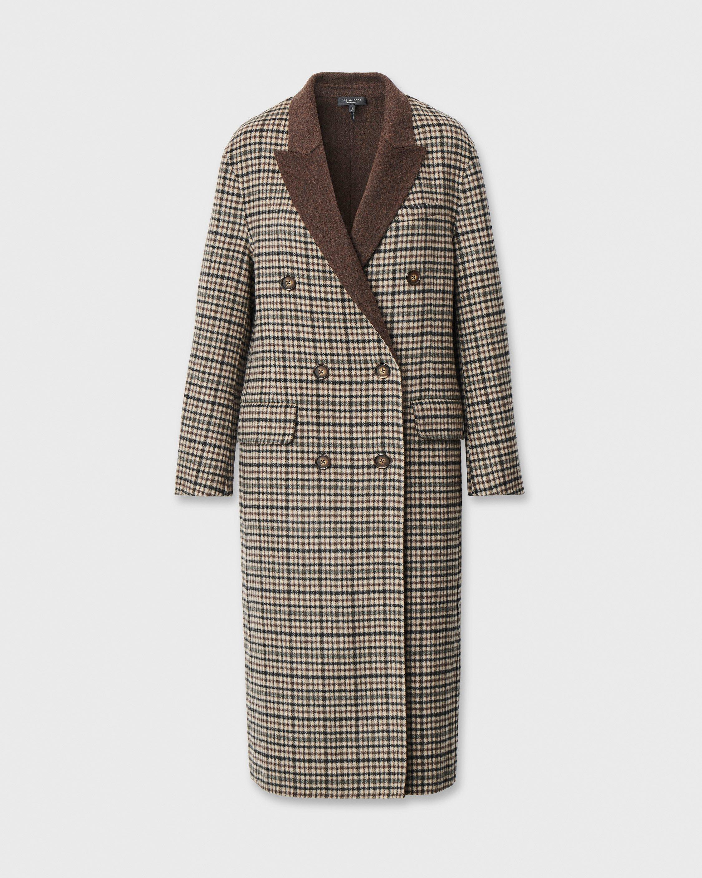 Vasso Double-Face Plaid Coat image number 2