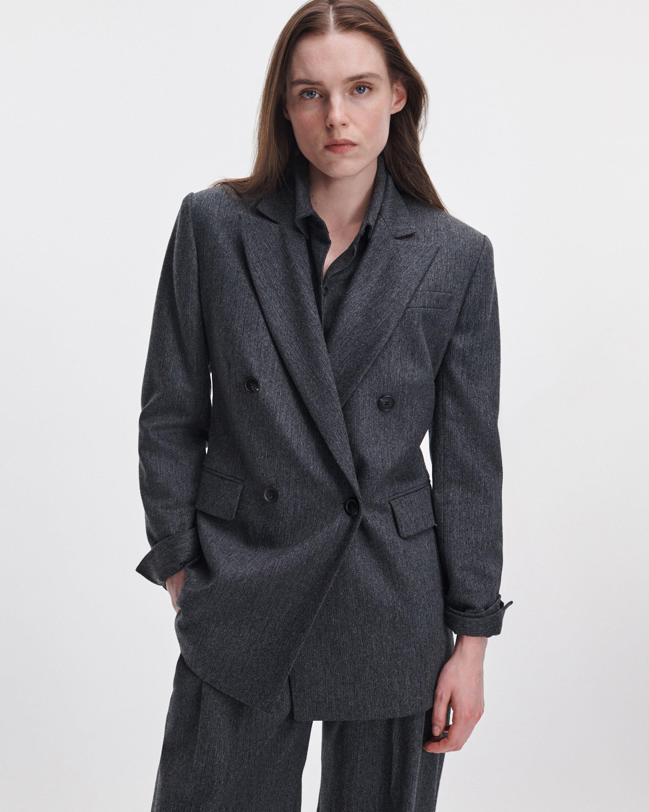 Emile Italian Flannel Blazer image number 1