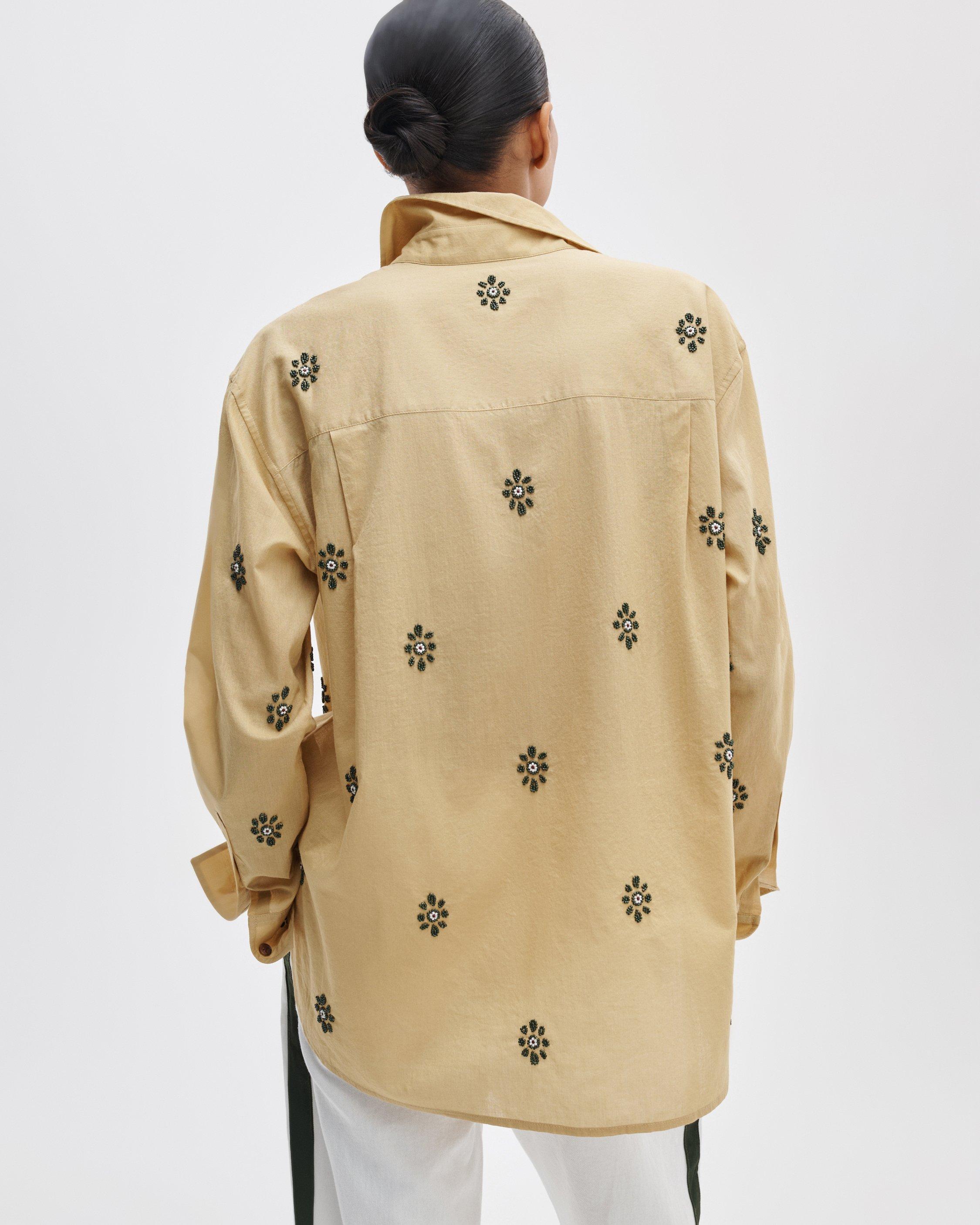 Connie Embroidered Cotton Shirt image number 5