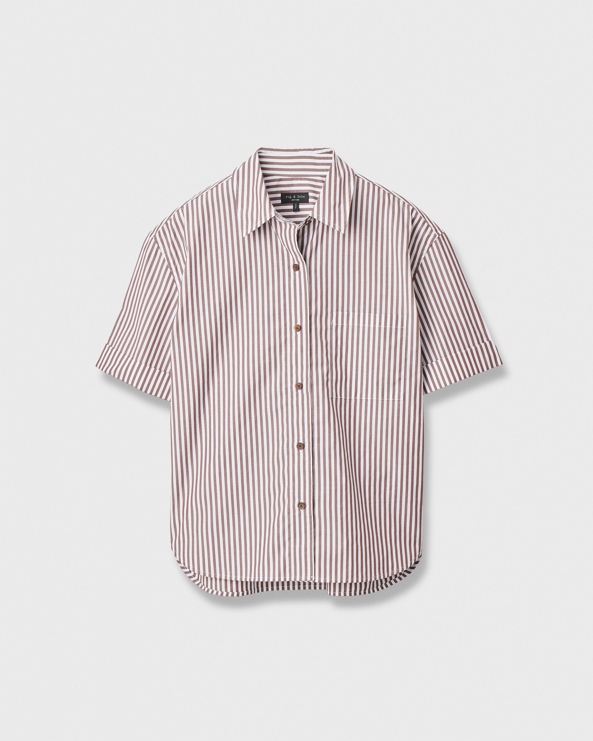 Connie Short-Sleeve Poplin Shirt image number 2