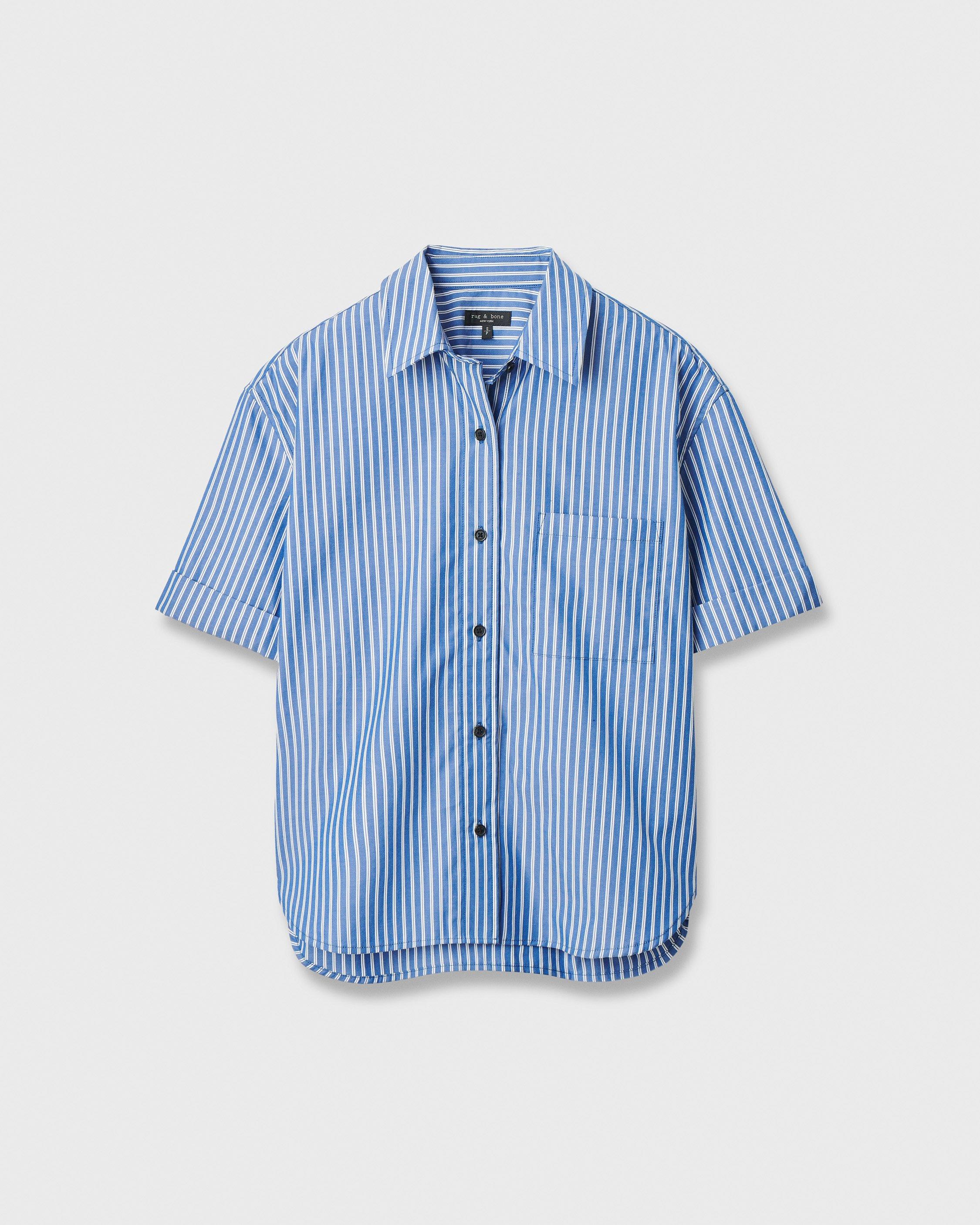 Connie Short-Sleeve Poplin Shirt image number 2