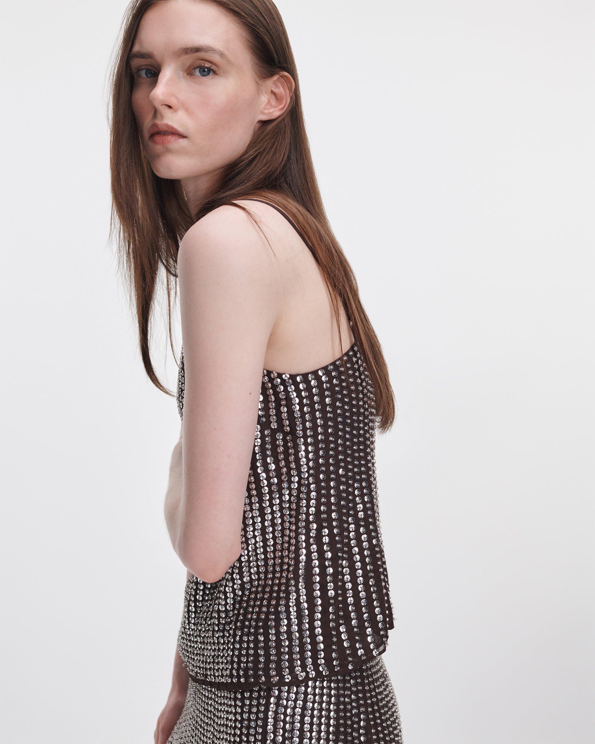 Lili Beaded Tank image number 4
