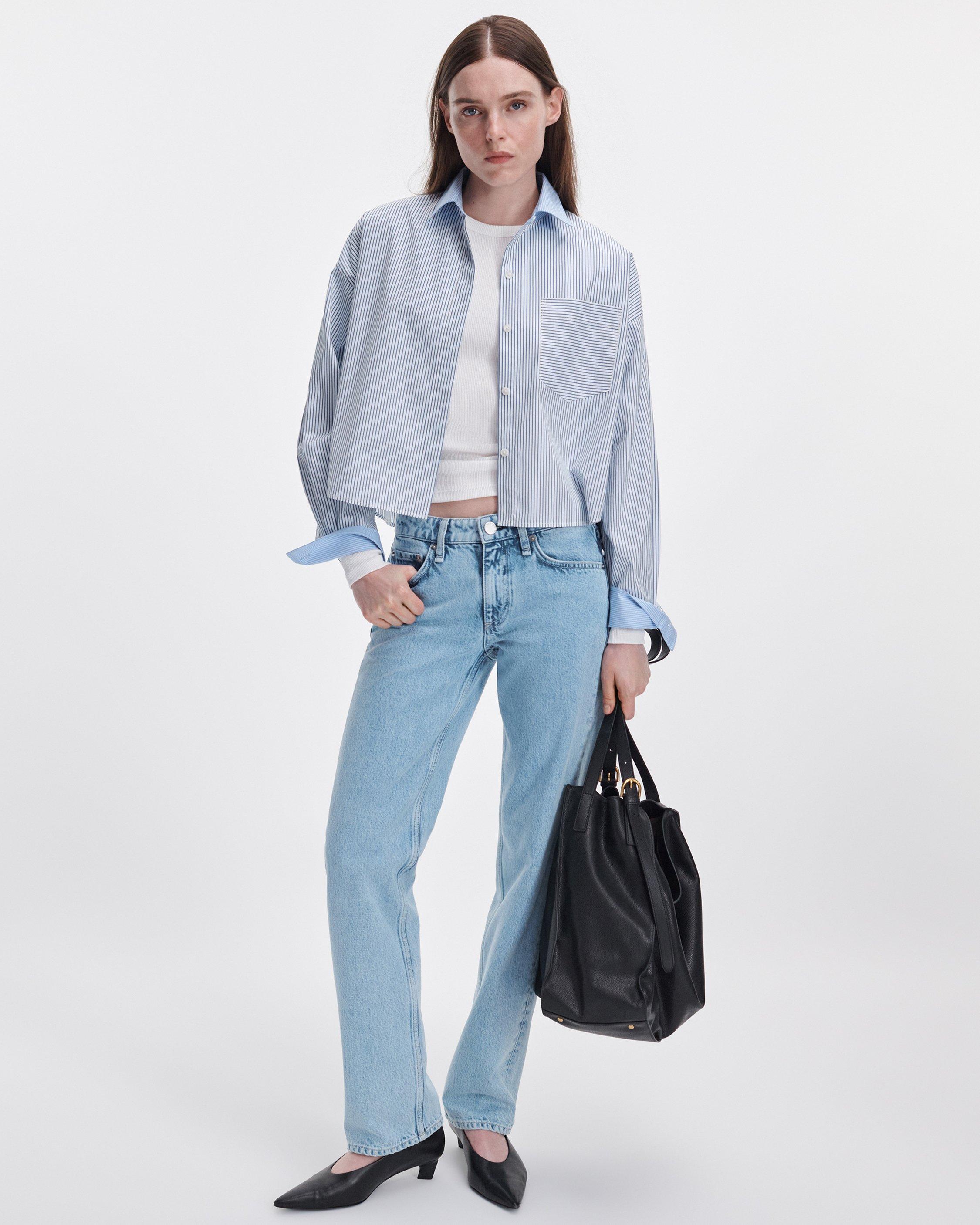 Marin Striped Poplin Shirt image number 3
