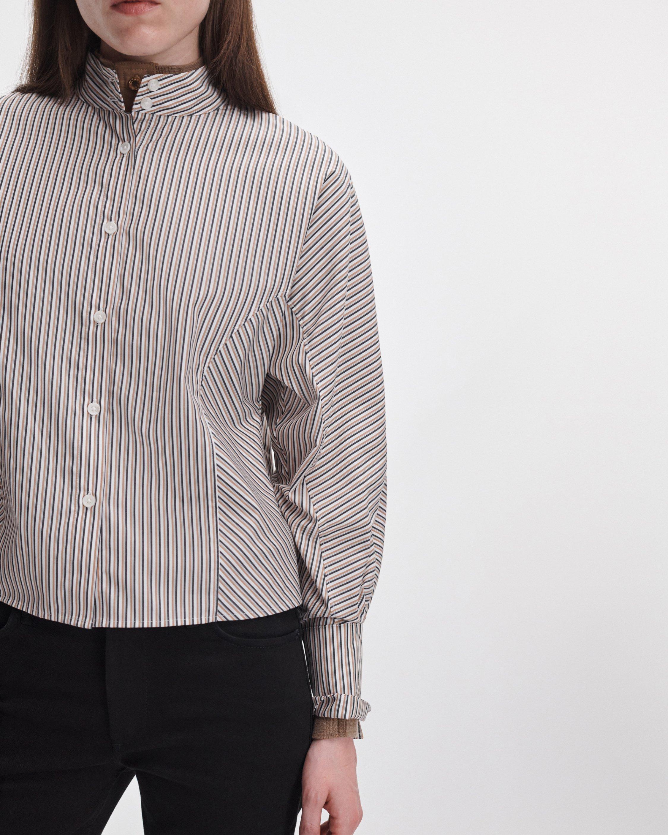 Dustin Striped Poplin Shirt image number 4