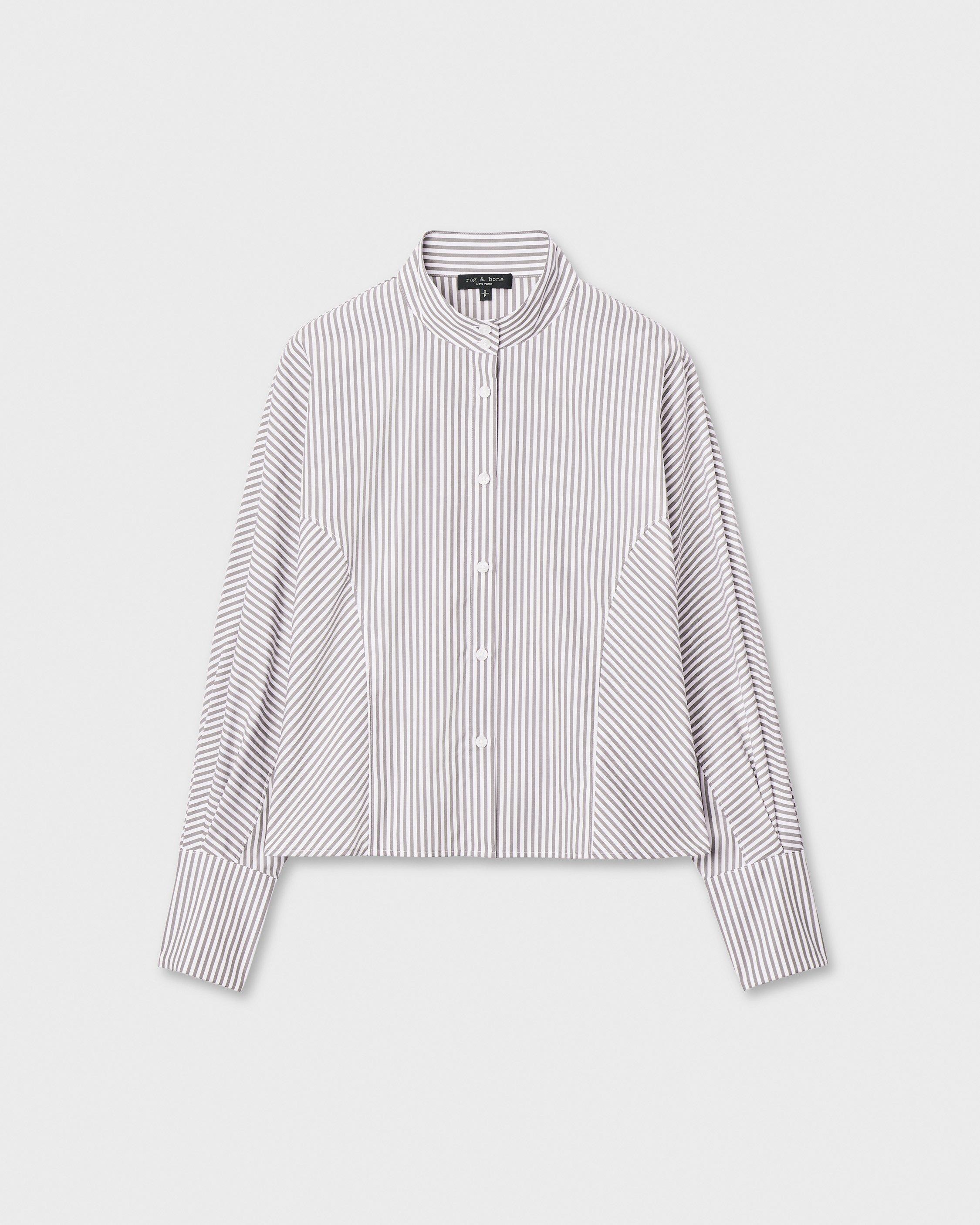 Dustin Striped Poplin Shirt image number 2