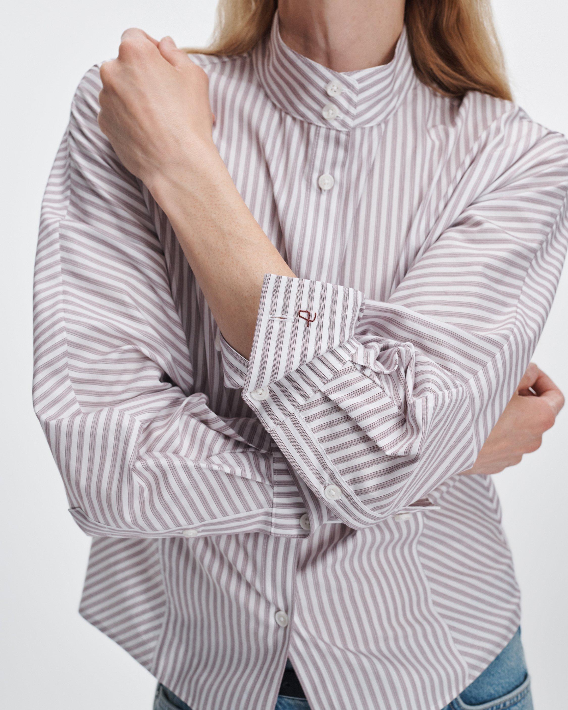 Dustin Striped Poplin Shirt image number 4