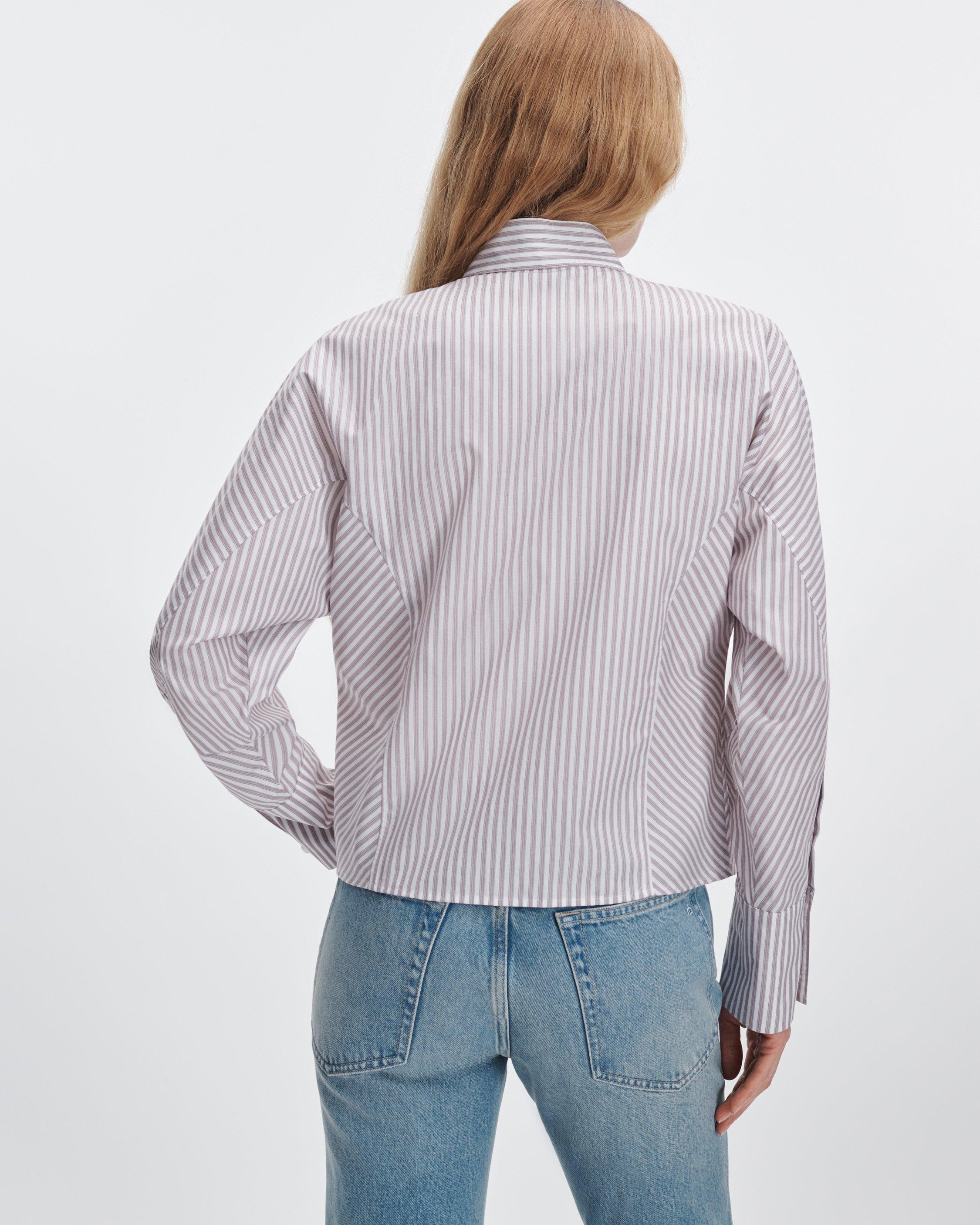 Dustin Striped Poplin Shirt image number 5