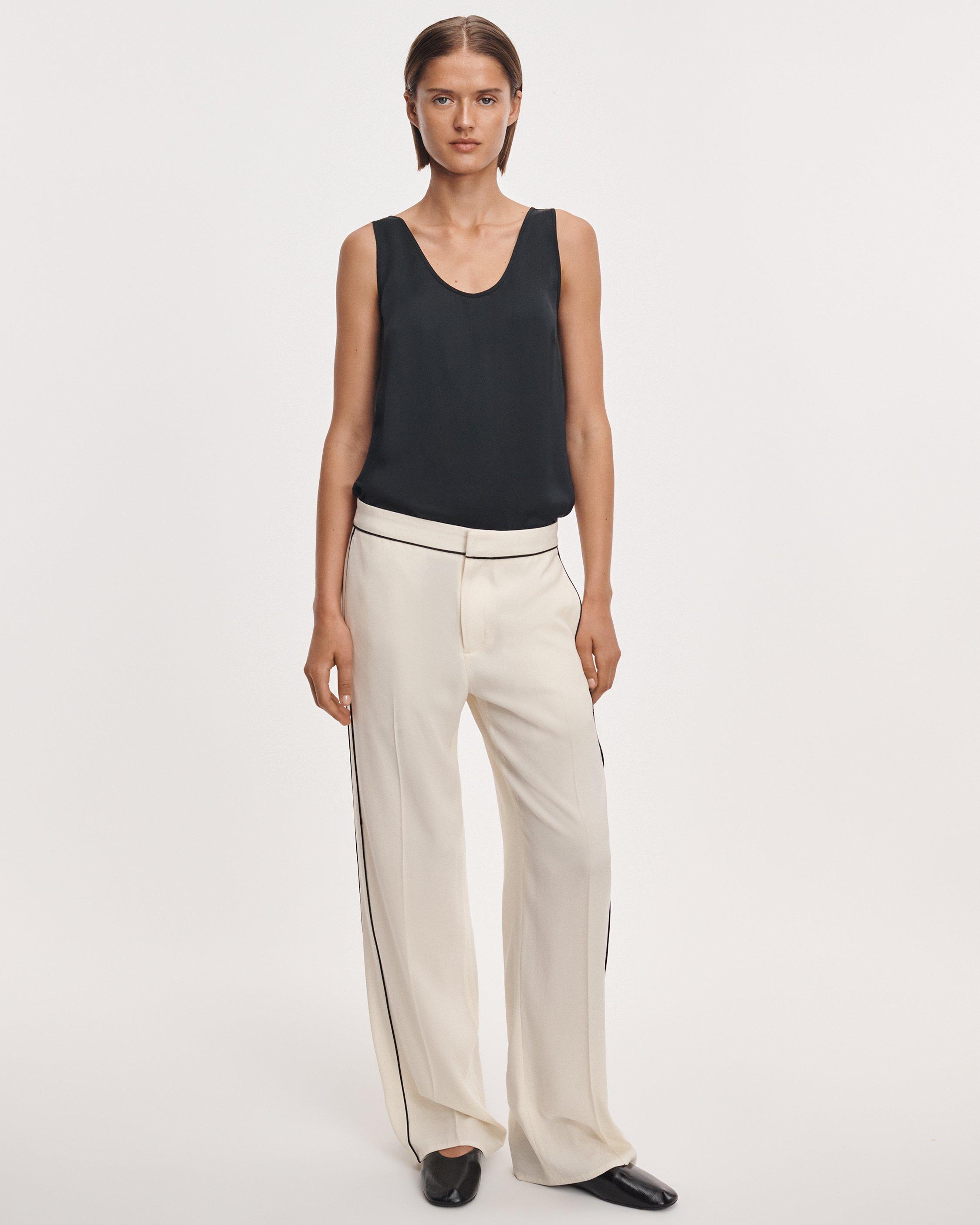 Kathryn Satin Side Stripe Pant image number 1