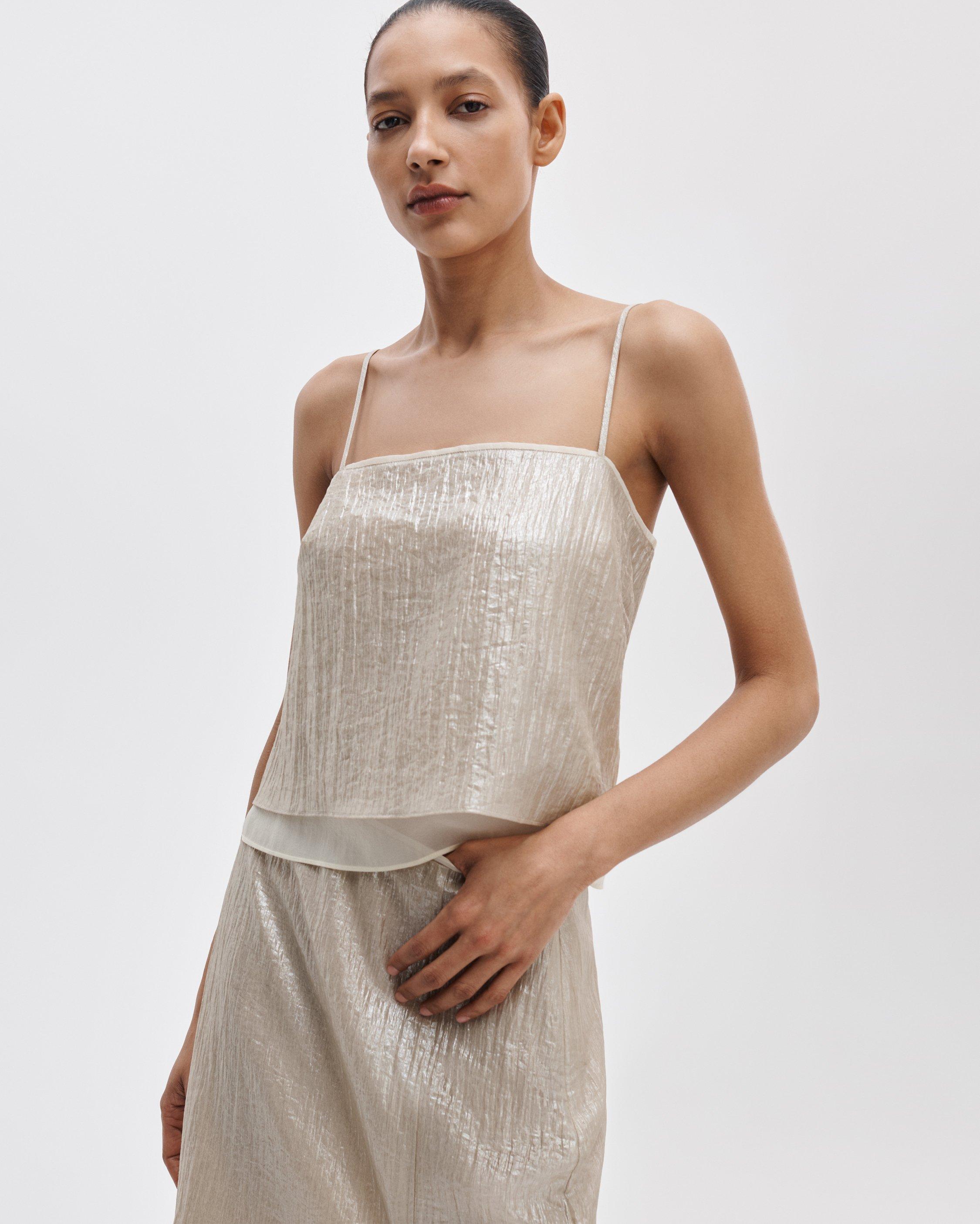 Suki Crinkled Organza Cami image number 1