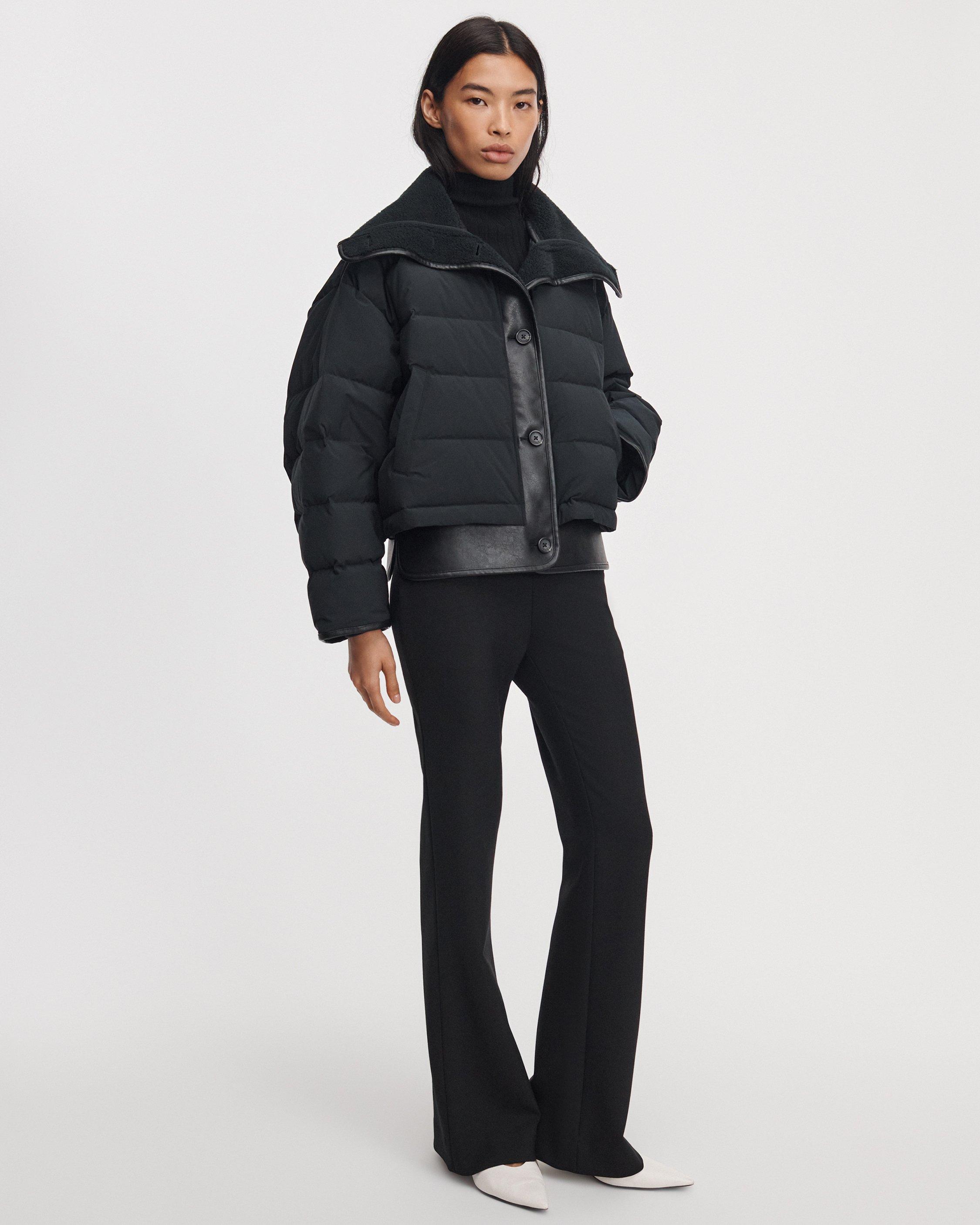Gloria Mixed-Media Puffer Jacket image number 3