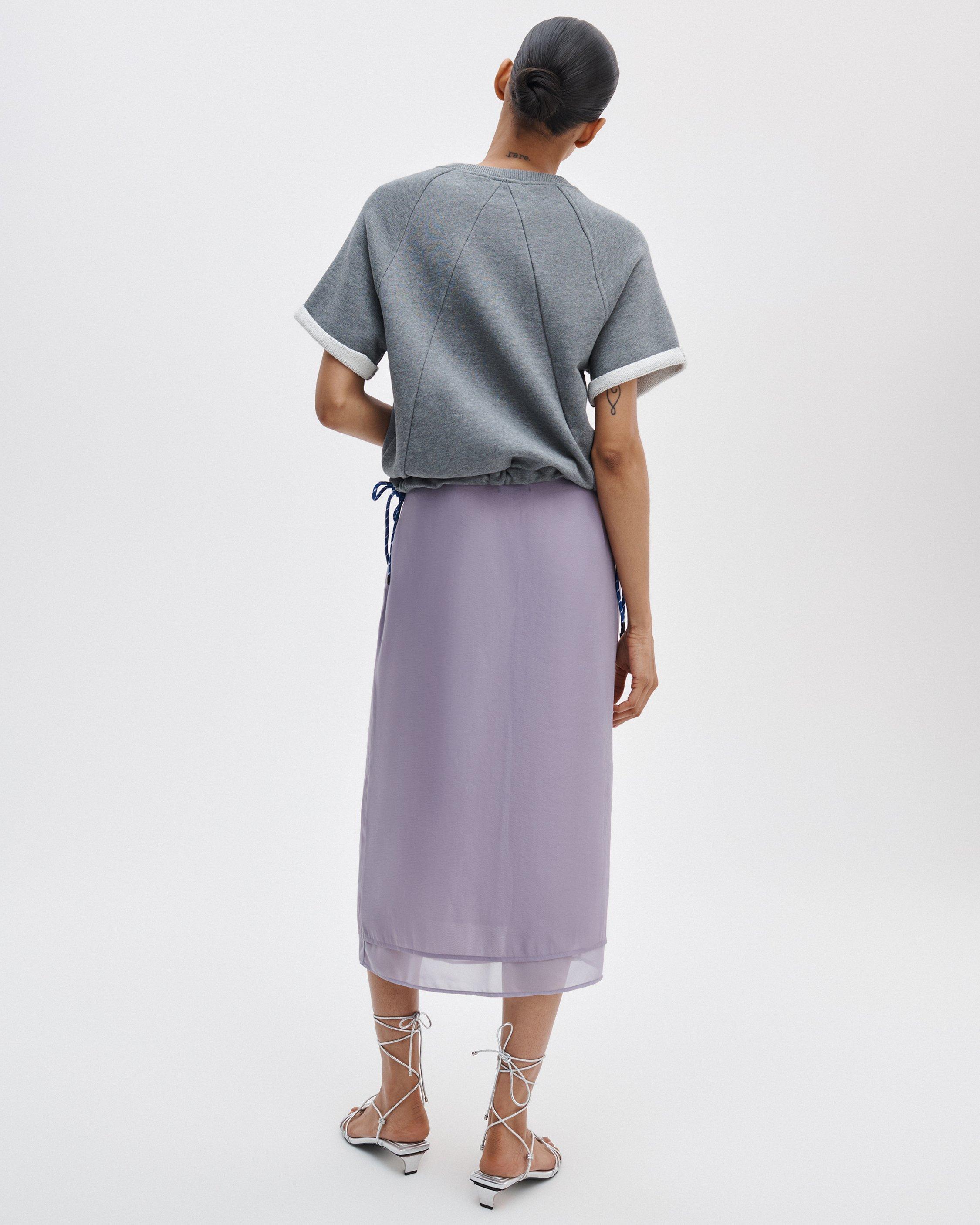 Suki Organza Midi Skirt image number 5