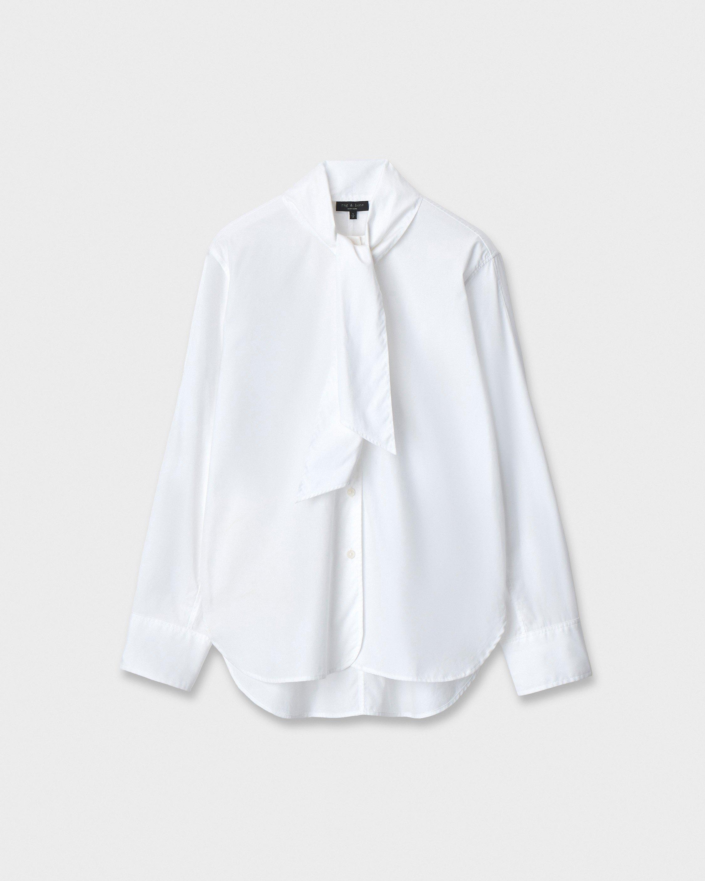 Alice Tie Poplin Shirt image number 2
