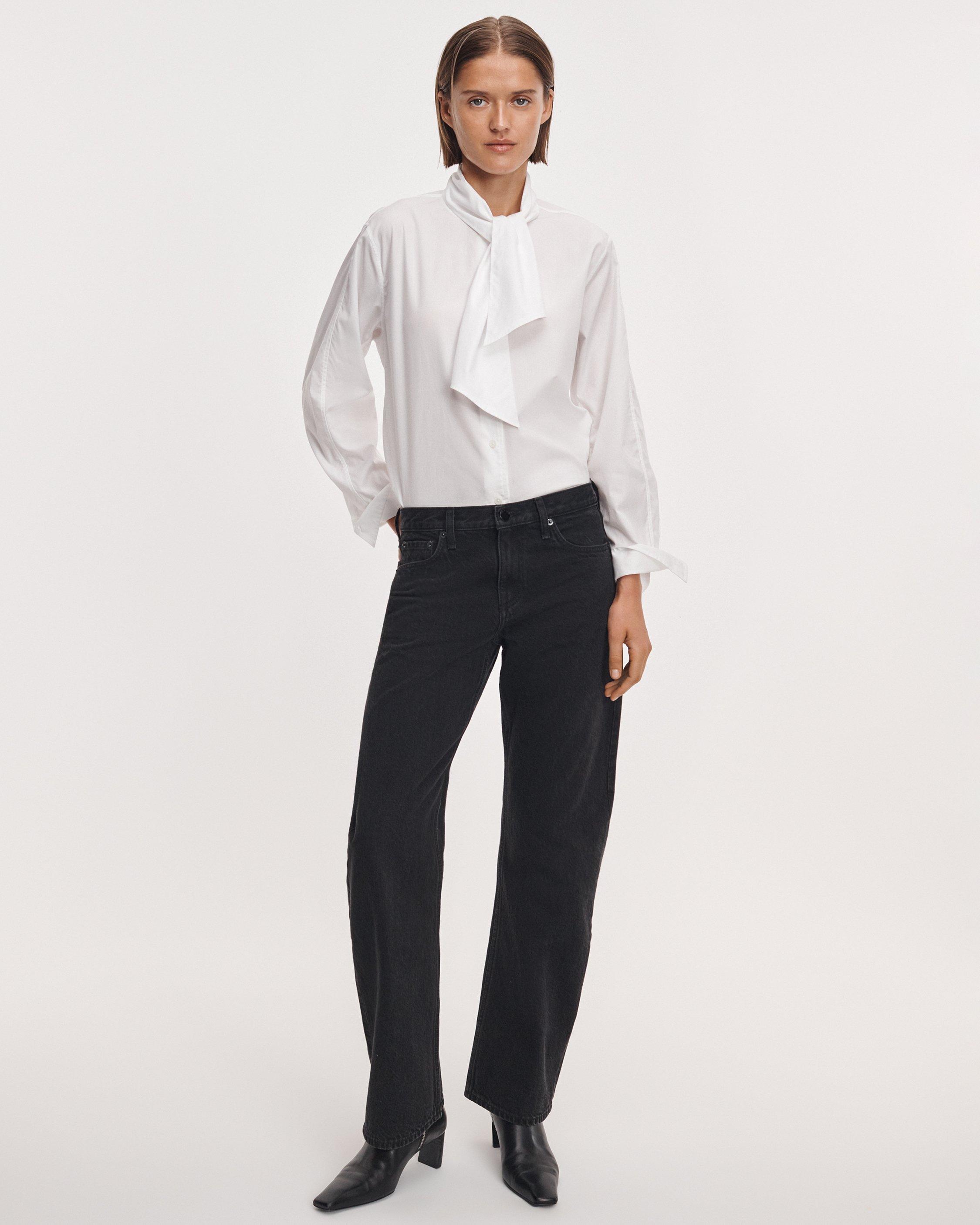 Alice Tie Poplin Shirt image number 3