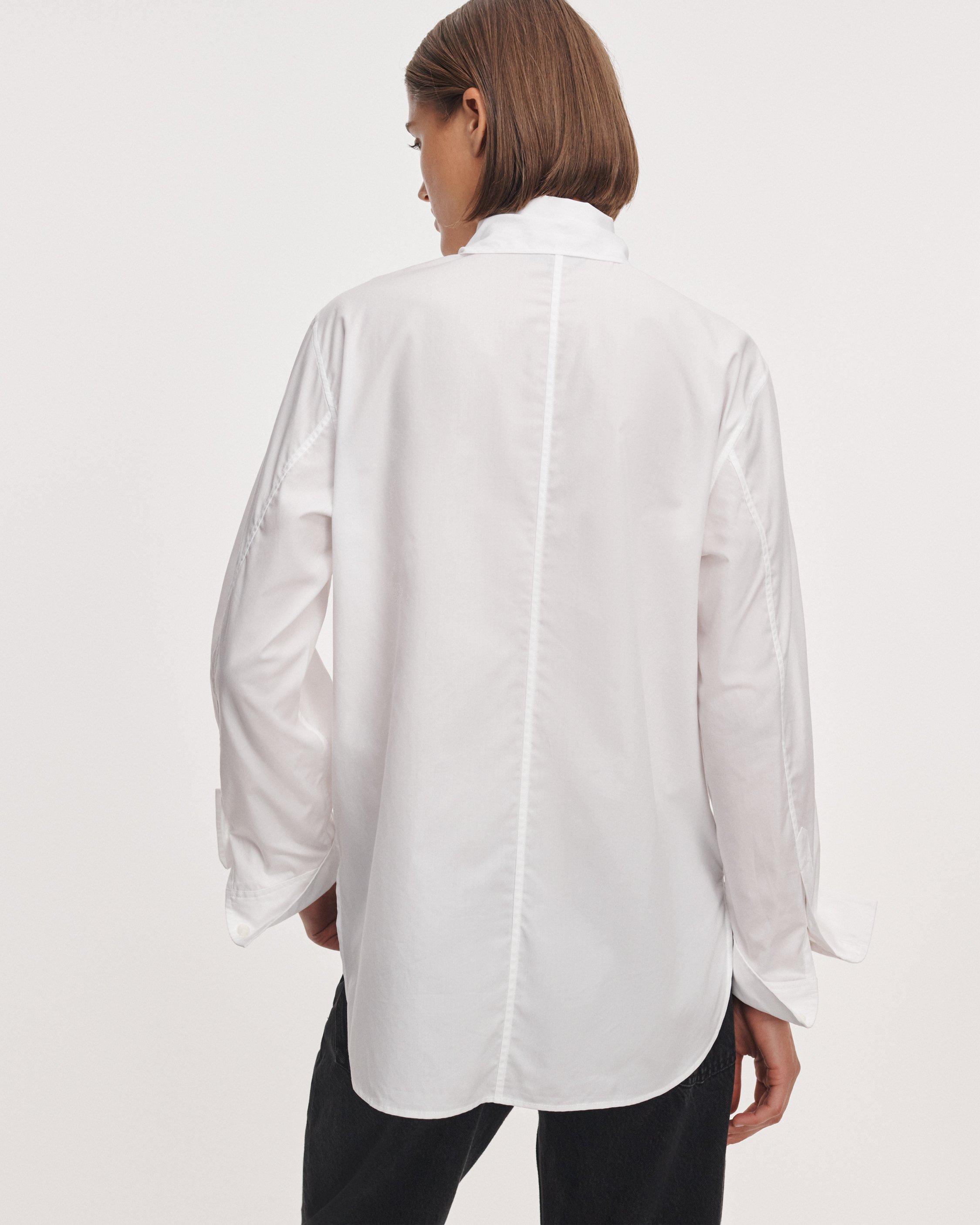 Alice Tie Poplin Shirt image number 5