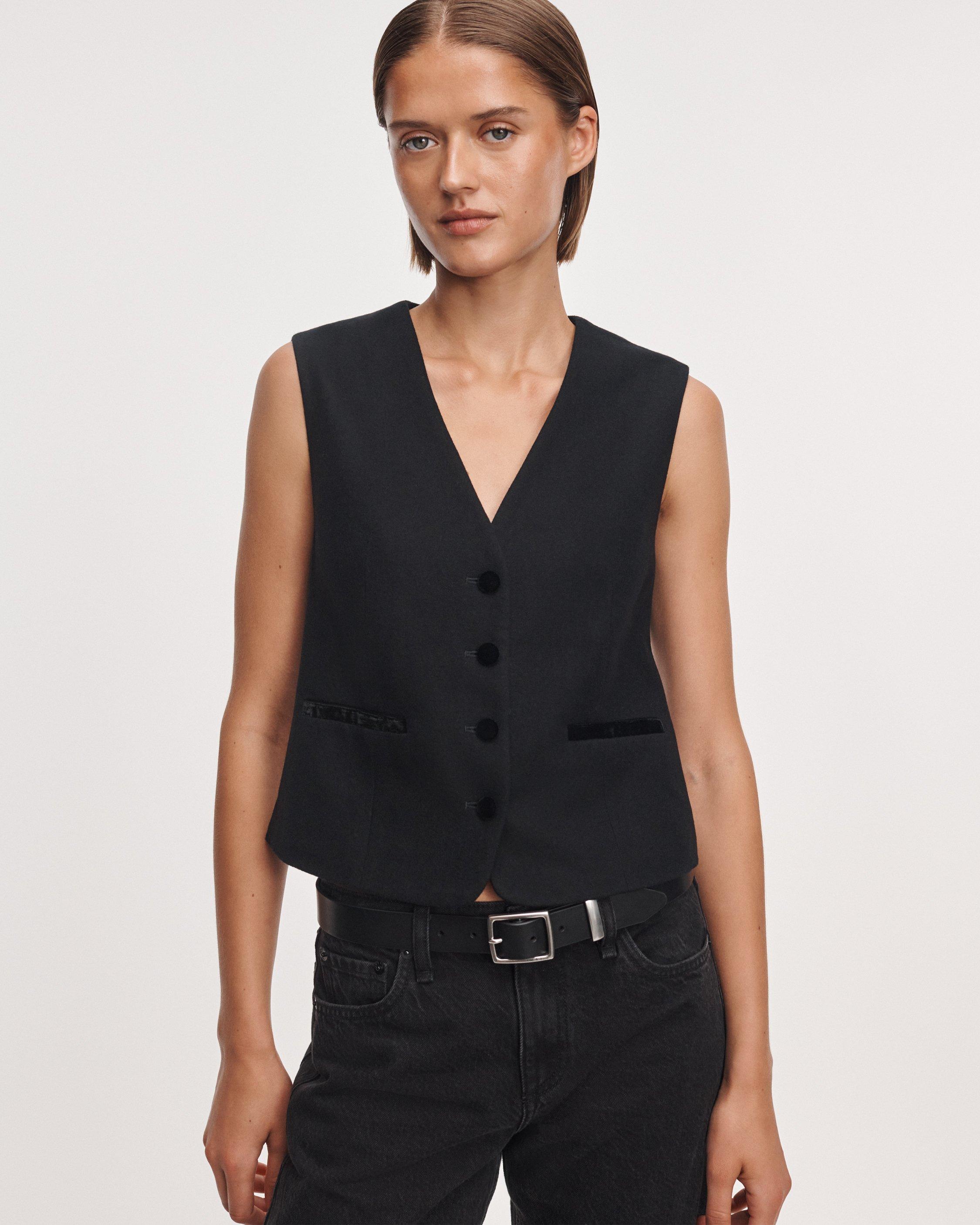 Jennifer Wool Vest image number 1