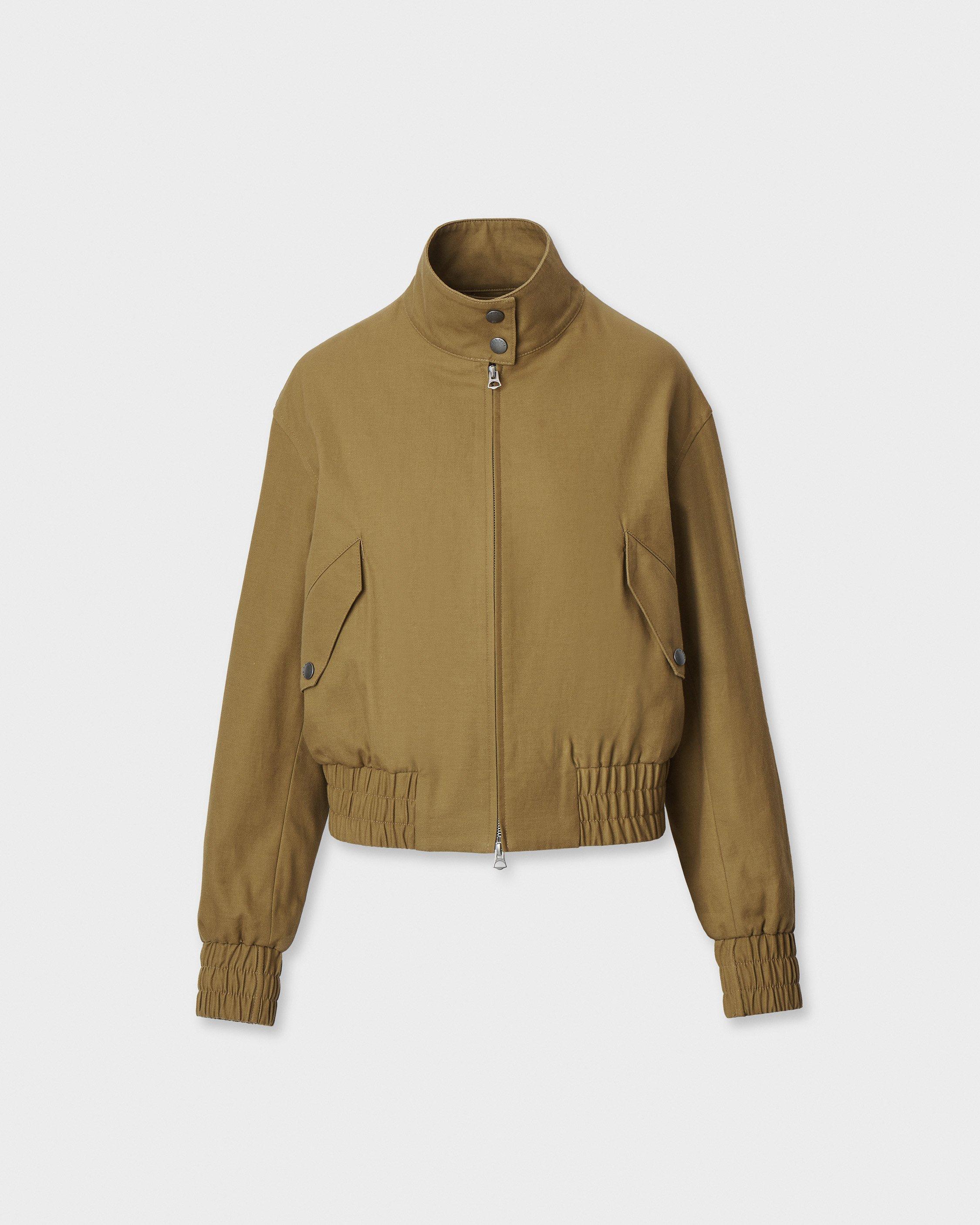 Eliza Canvas Bomber Jacket image number 2