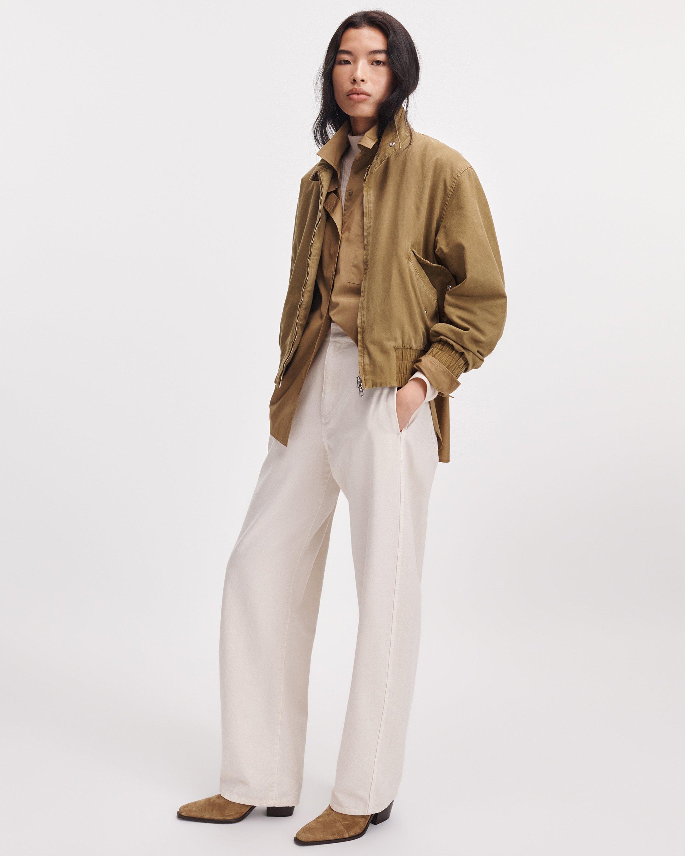 Eliza Canvas Bomber Jacket image number 3