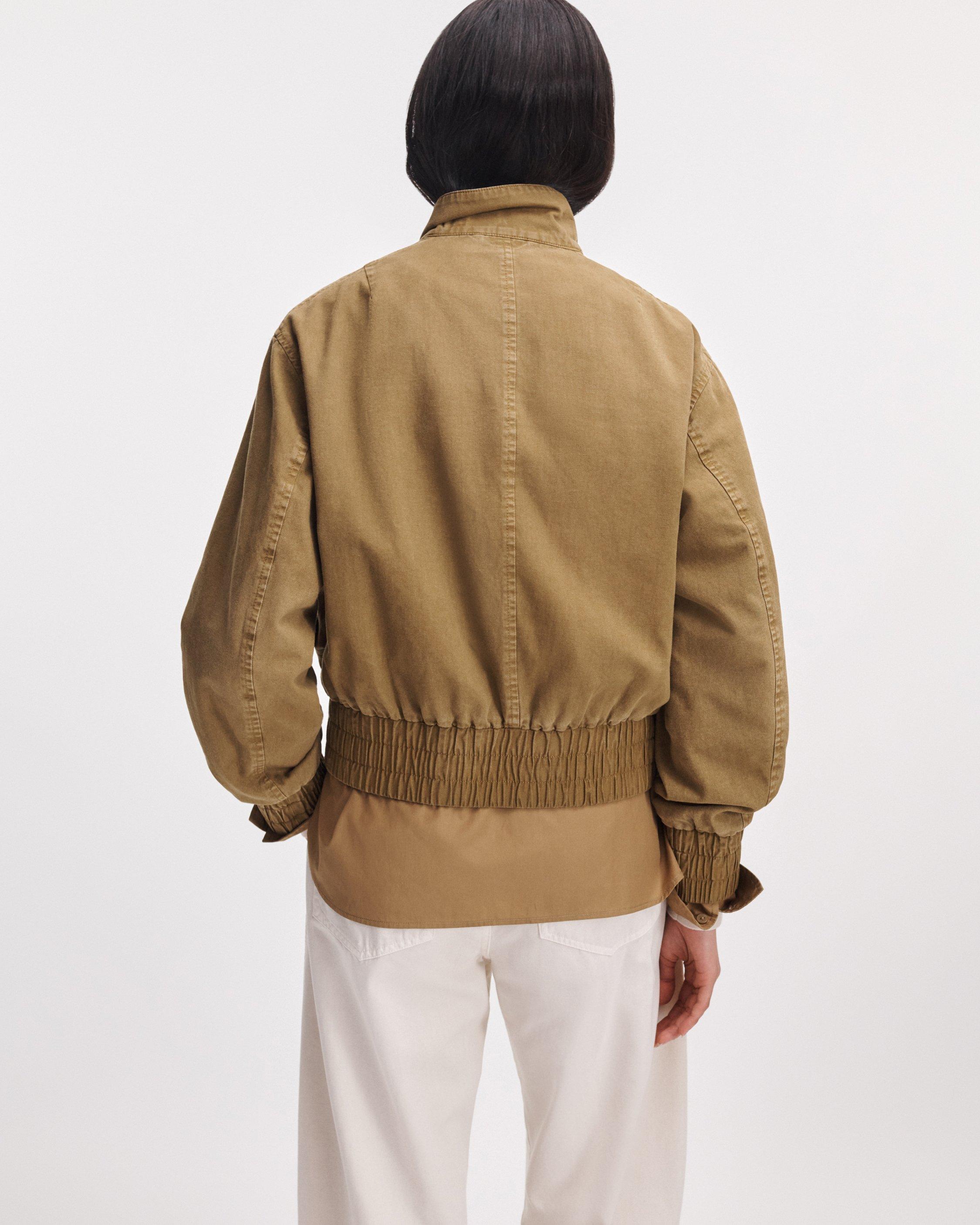 Eliza Canvas Bomber Jacket image number 5