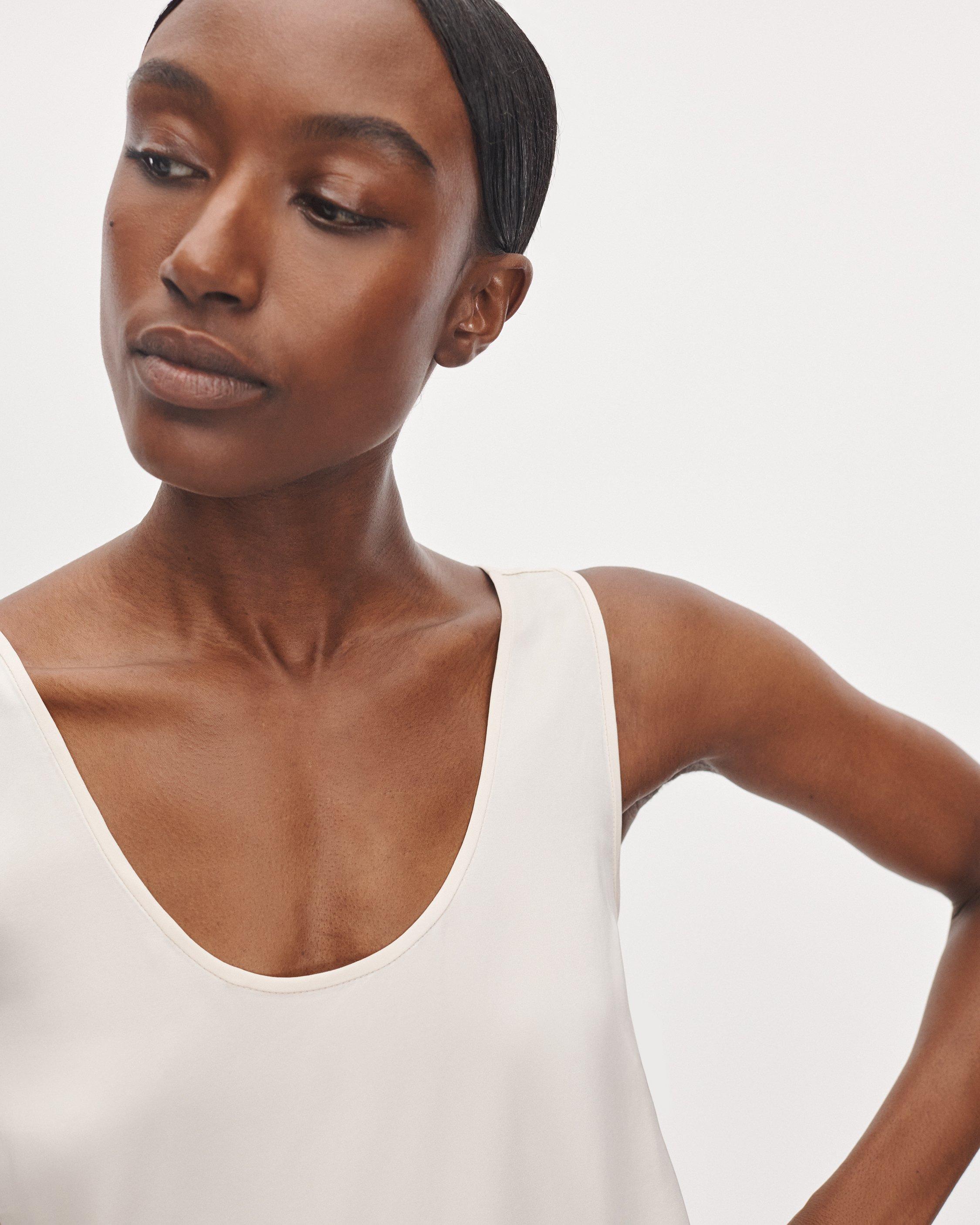 Rumi Satin Tank image number 4