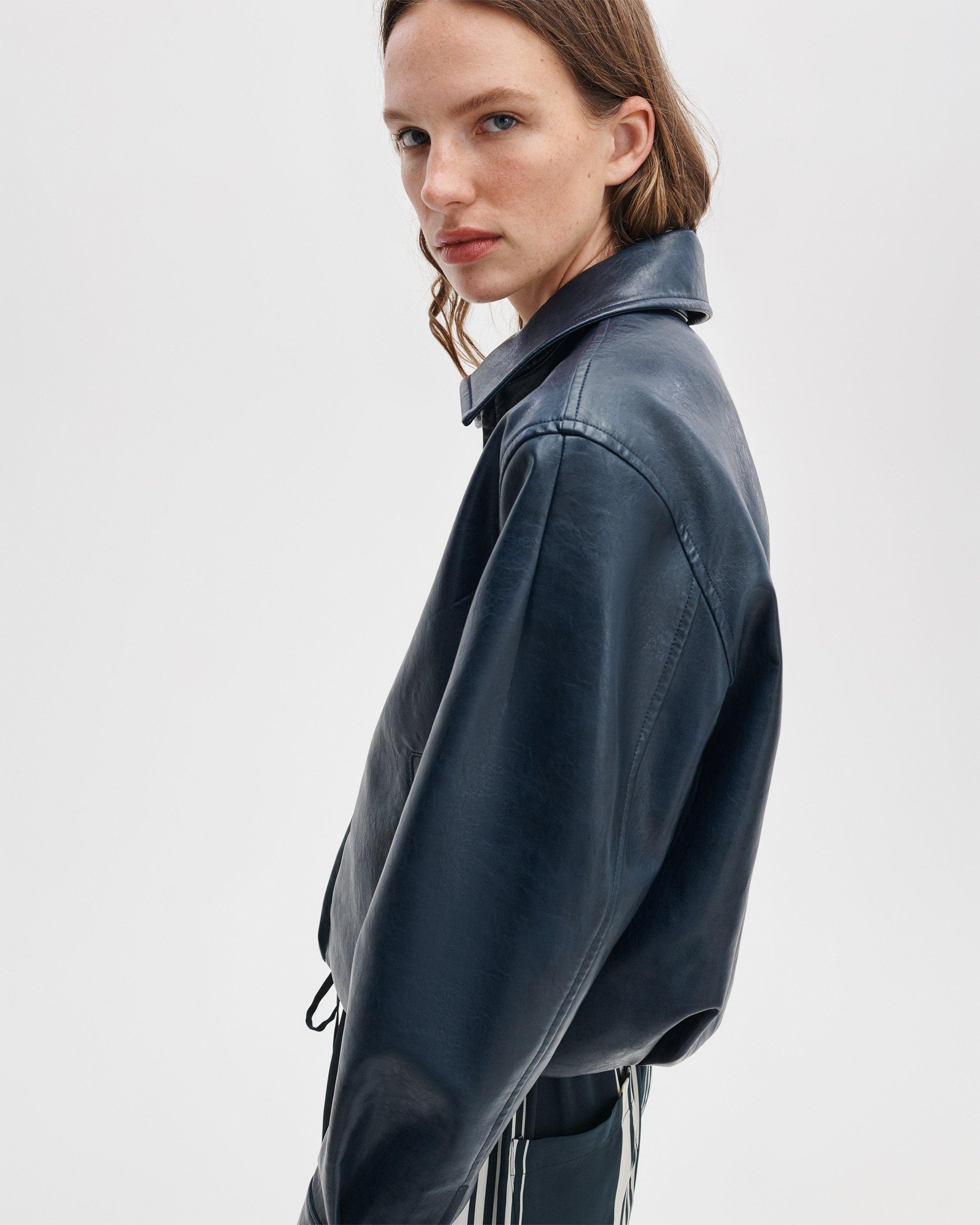 Krista Faux-Leather Jacket image number 4