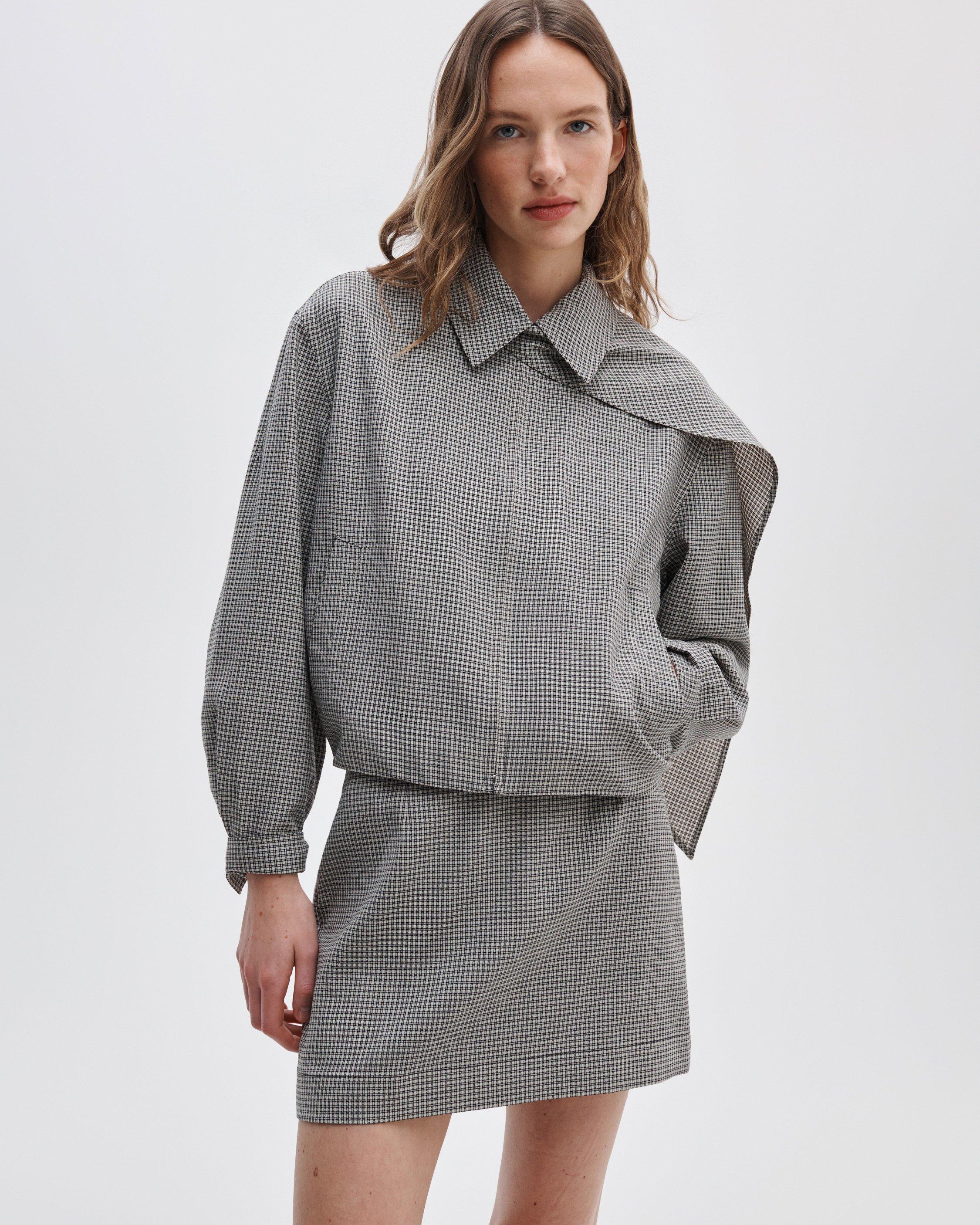 Krista Plaid Italian Wool Jacket image number 1