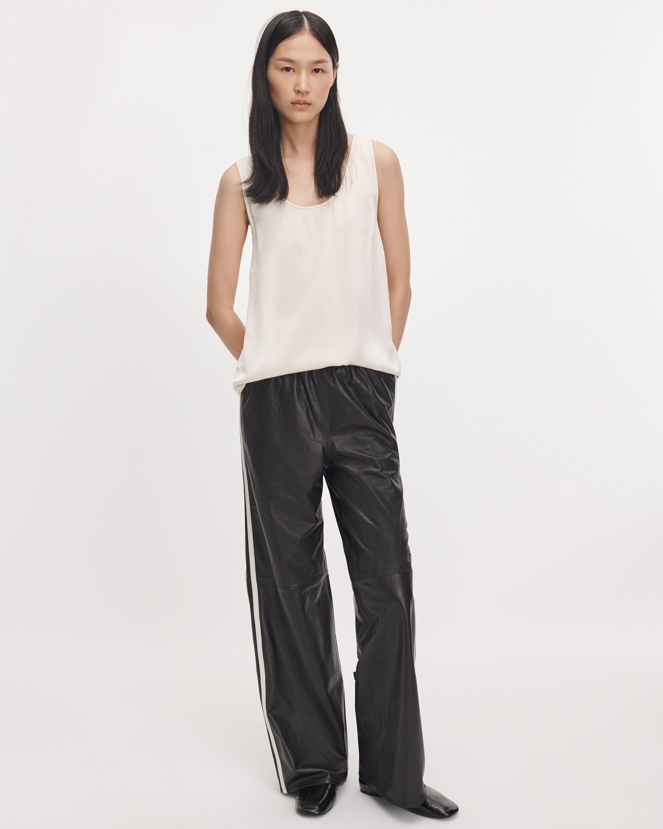 Irina Leather Track Pant image number 1