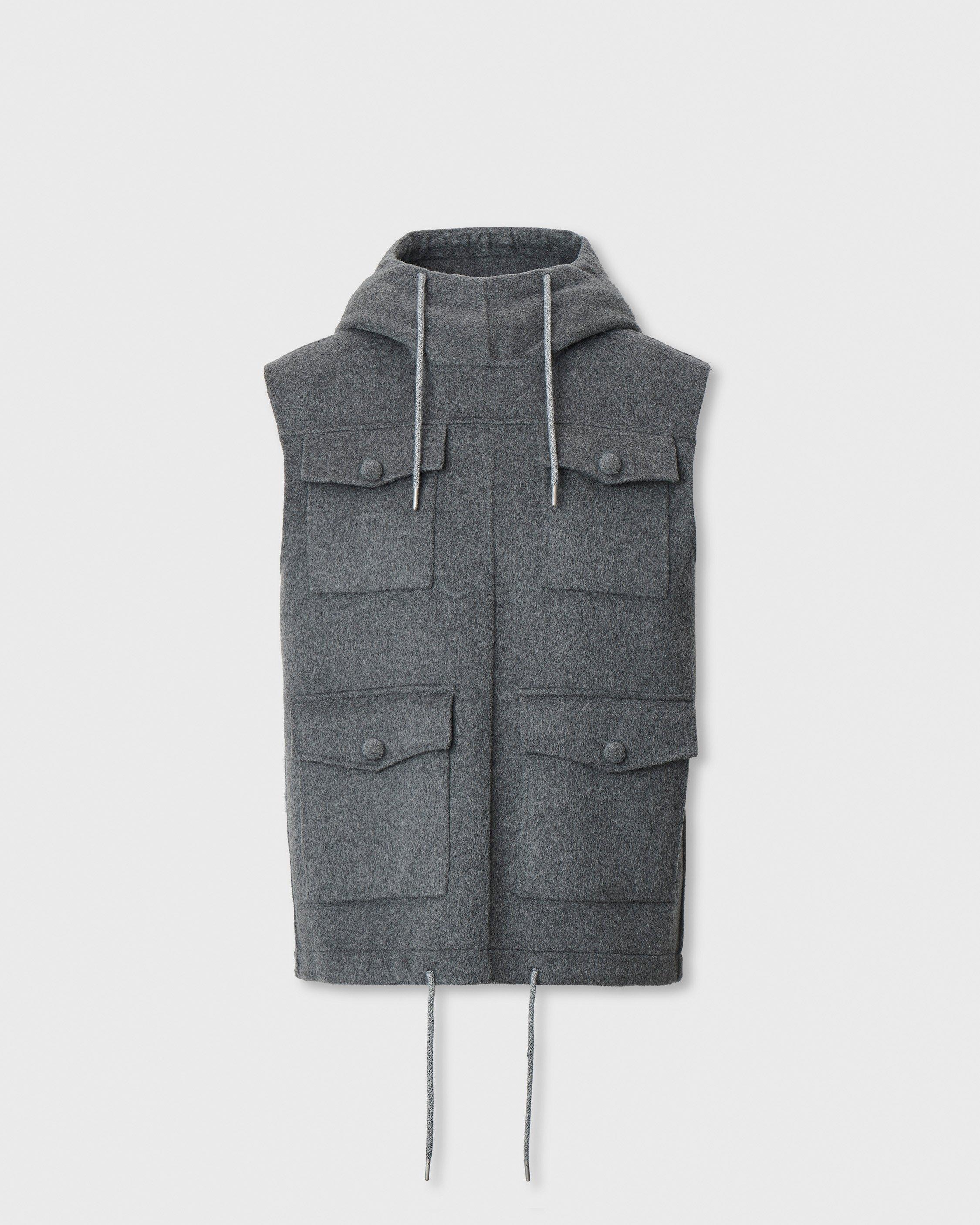 Valerie Double-Face Hooded Vest image number 2