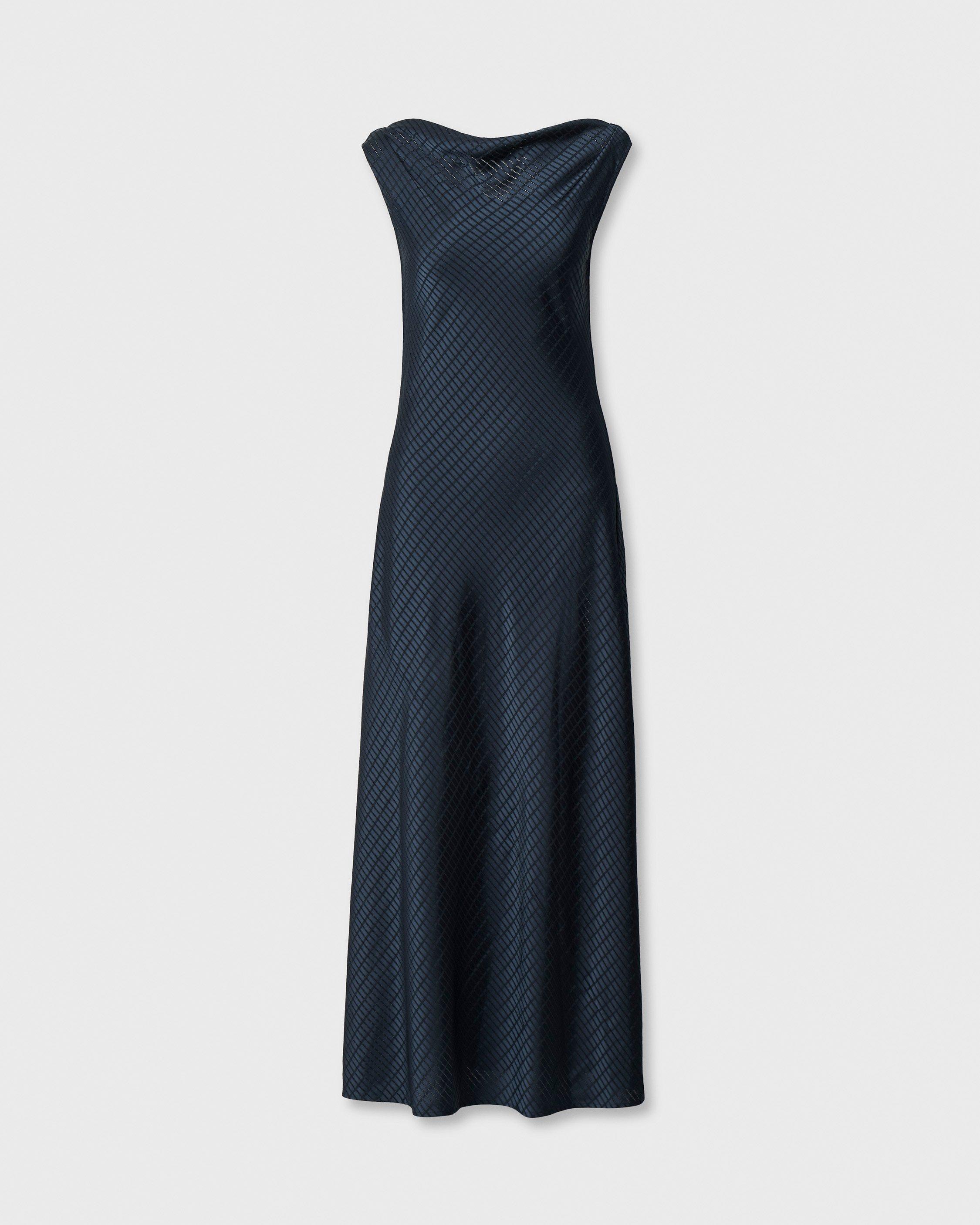 Jessica Textured Satin Dress image number 2
