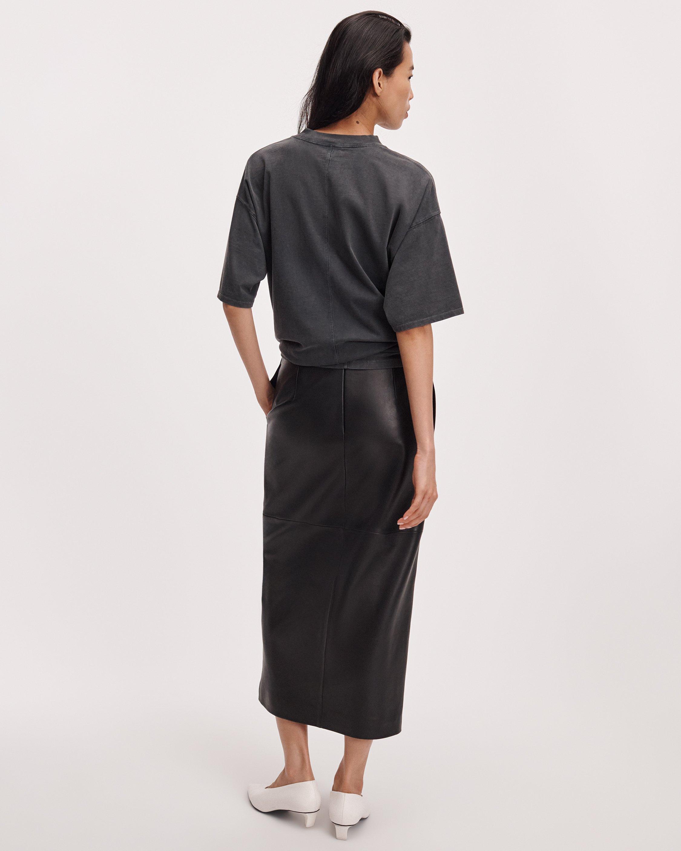 Bessie Leather Skirt image number 5