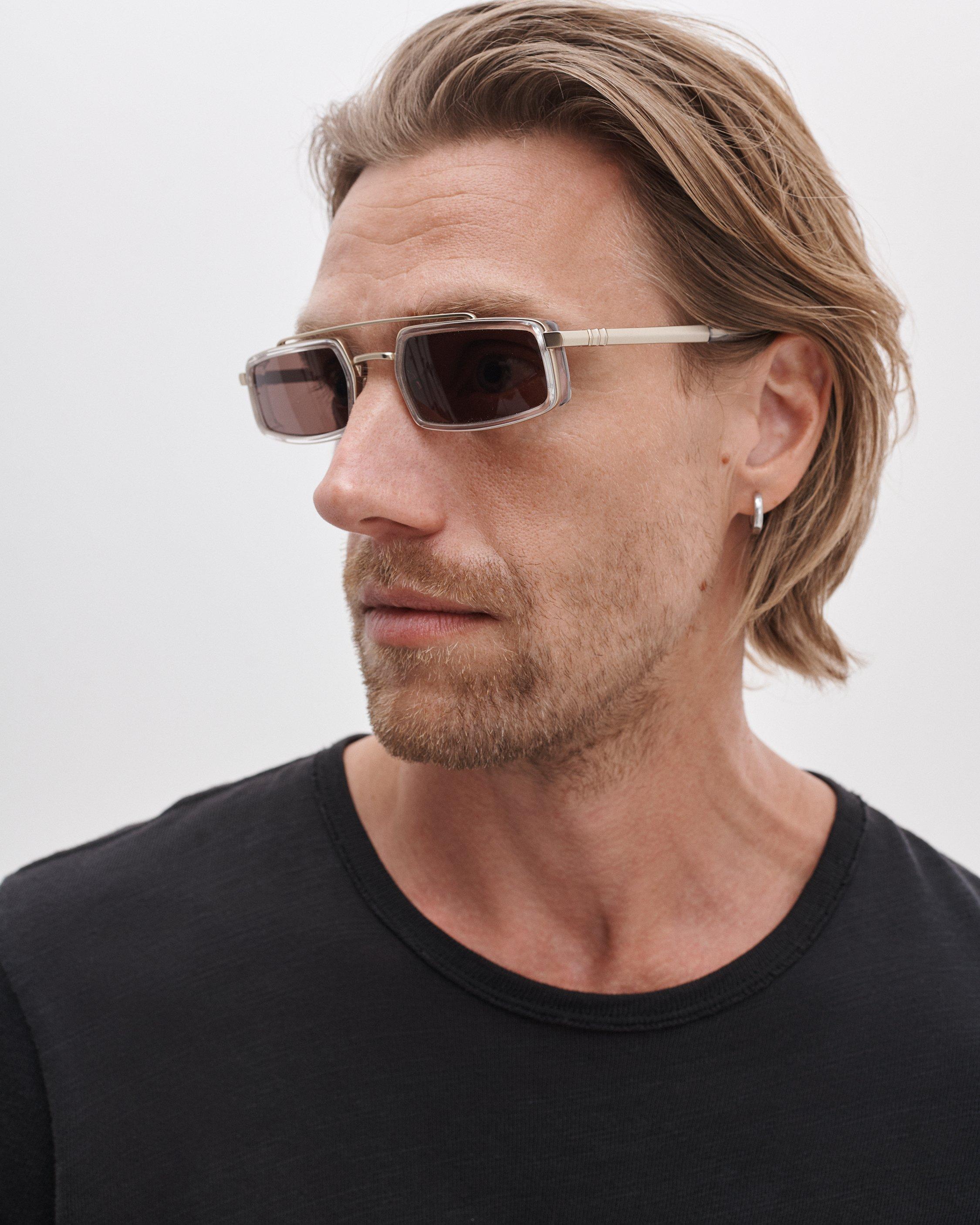 David Rectangular Sunglasses image number 2