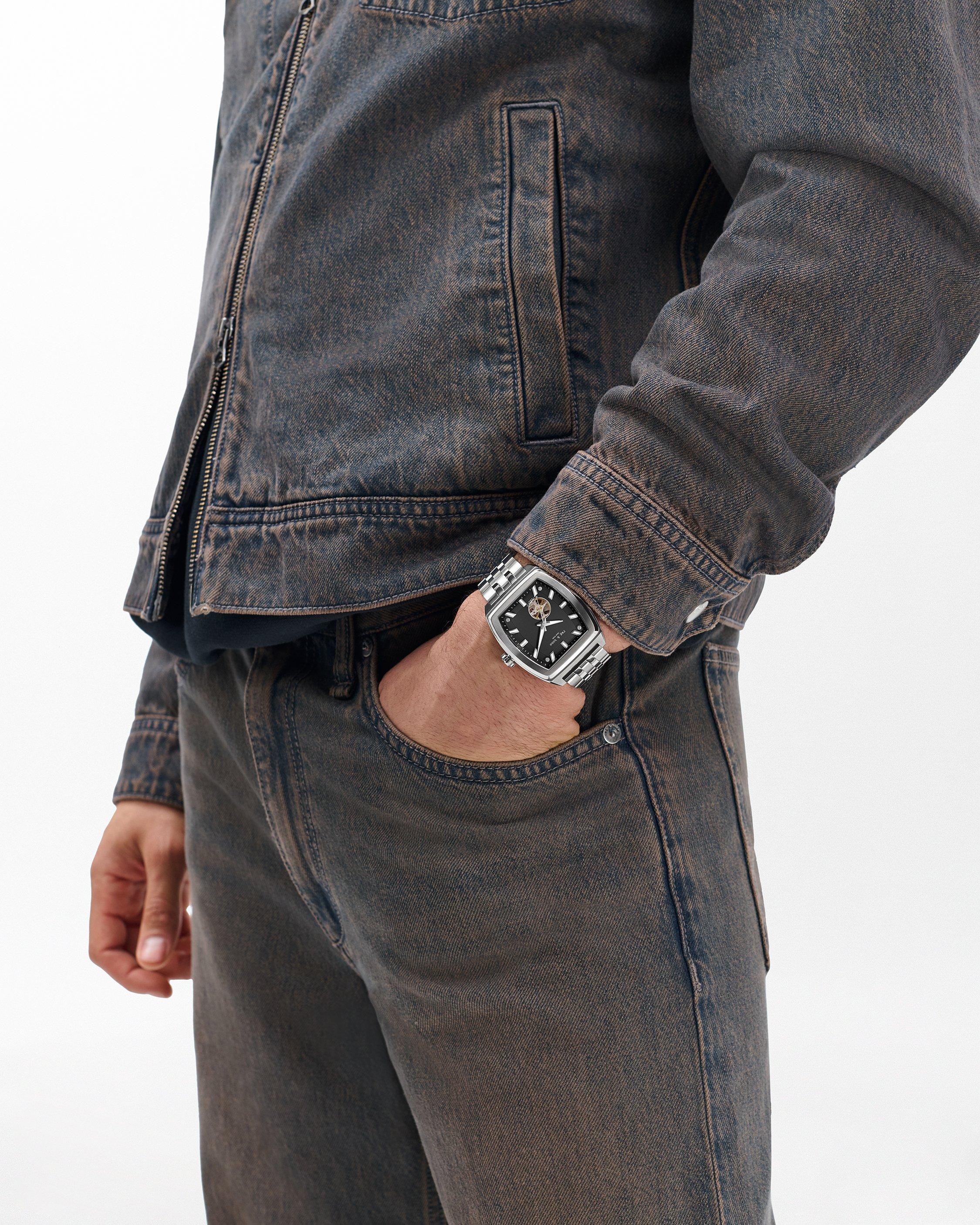 Mercer Automatic Bracelet Watch, 41mm image number 2