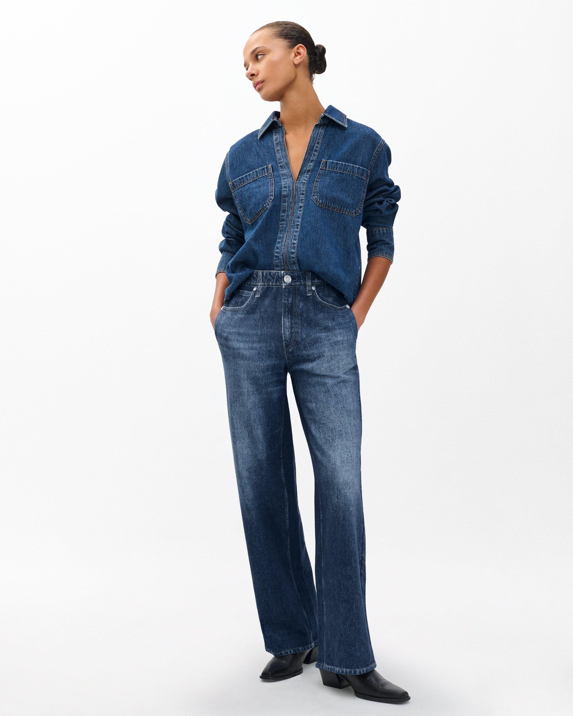 rb Miramar Wide-Leg Pants - Petra | rag & bone