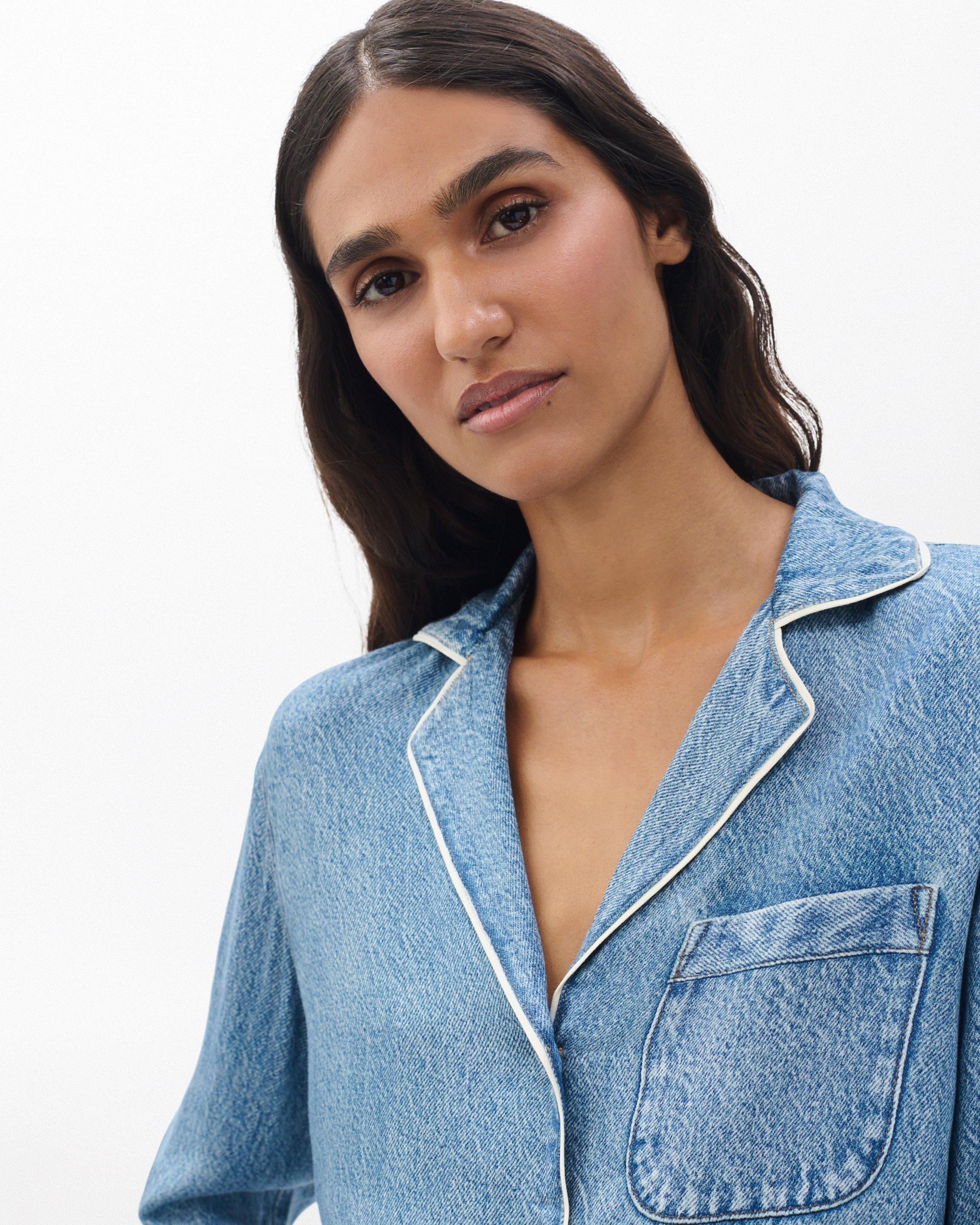 Miramar Long-Sleeve Lounge Shirt image number 5