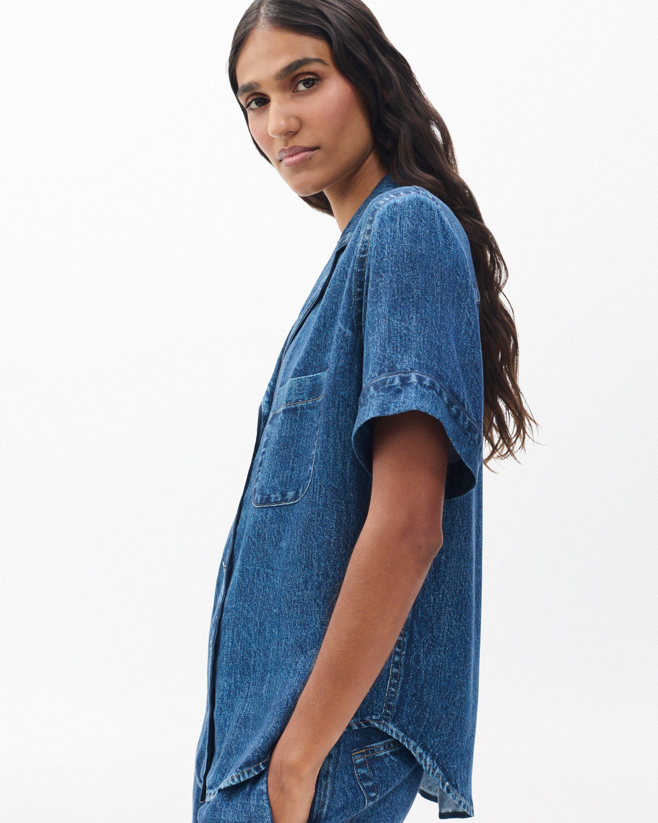 rb Miramar Short-Sleeve Lounge Shirt image number 3