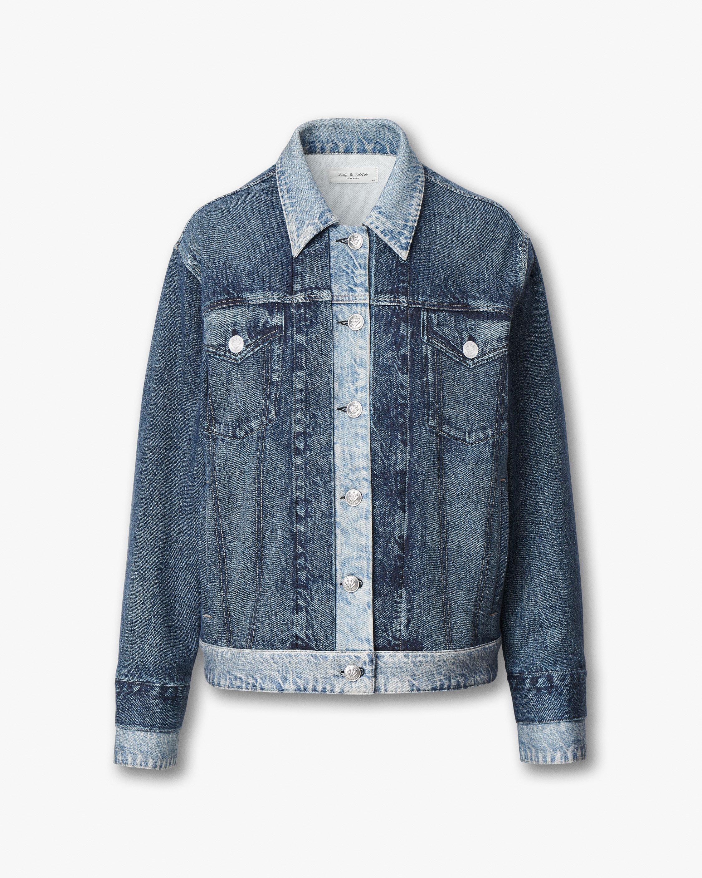 rb Miramar Oversized Combo Trucker Jacket image number 2