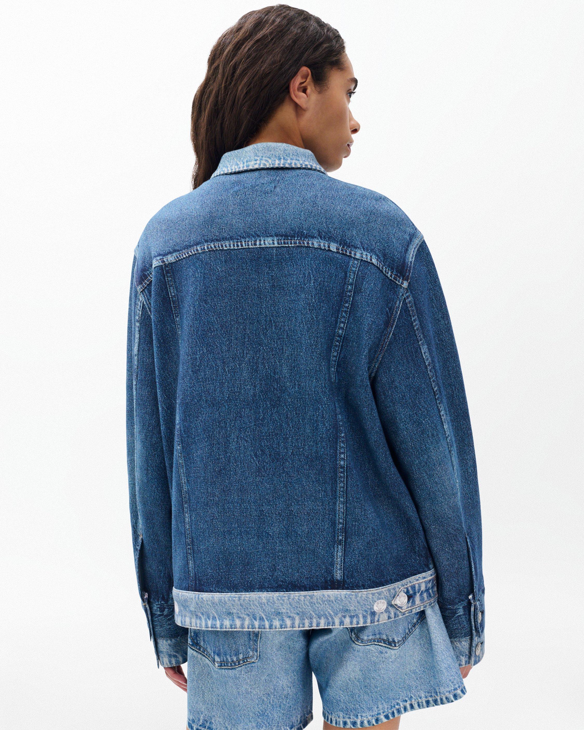 rb Miramar Oversized Combo Trucker Jacket image number 5