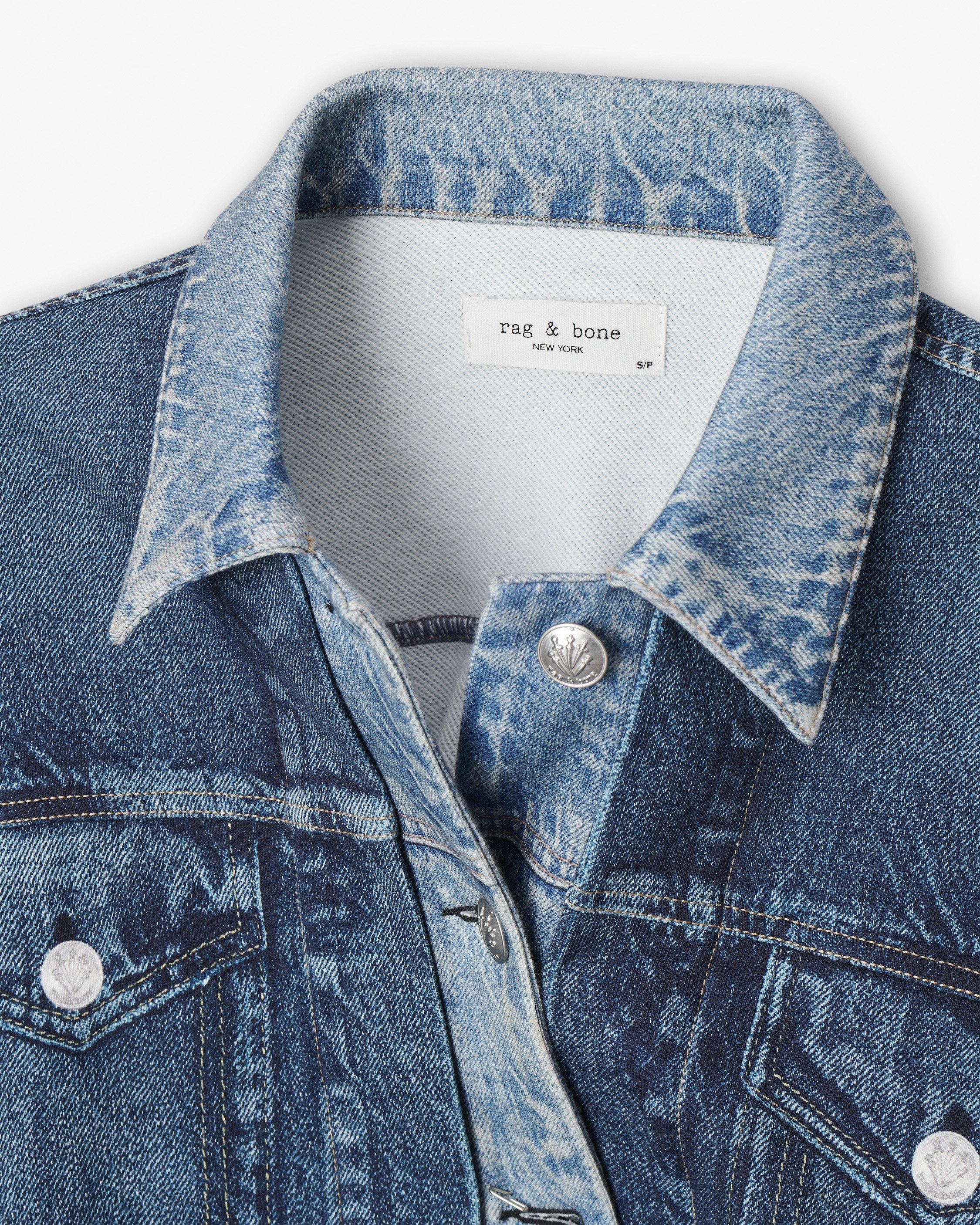 rb Miramar Oversized Combo Trucker Jacket image number 6