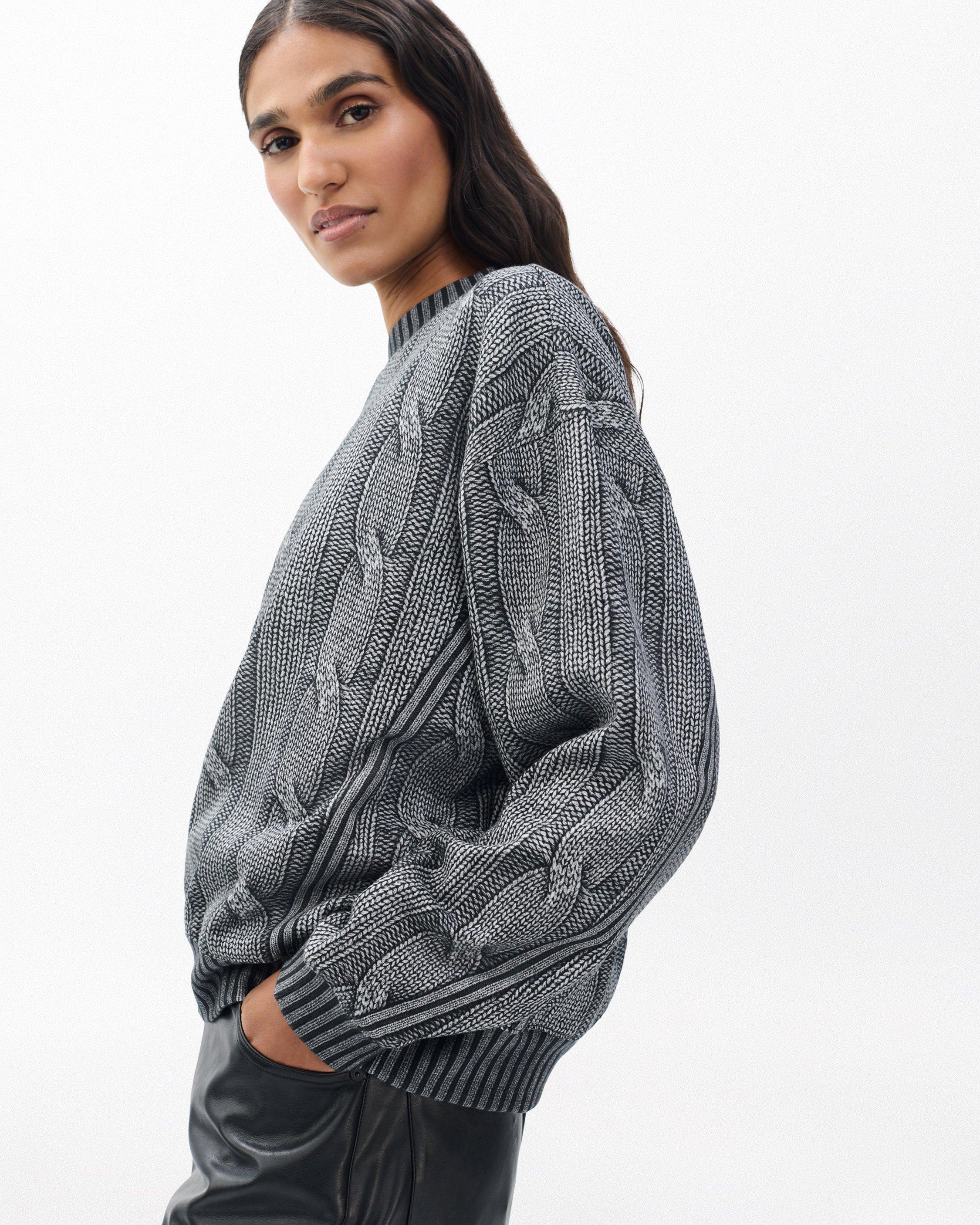 Miramar Cable-Effect Sweatshirt image number 1