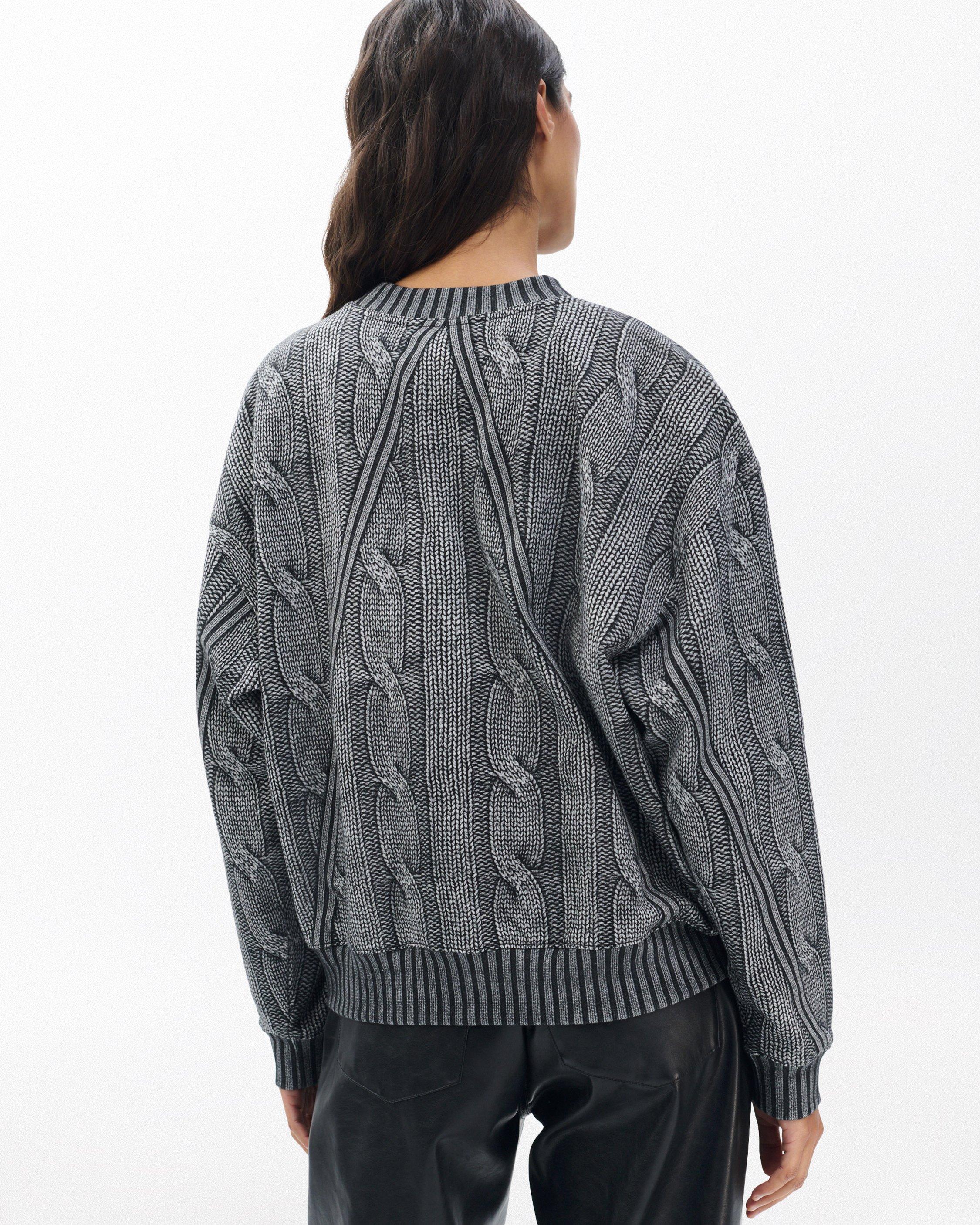 Miramar Cable-Effect Sweatshirt image number 6