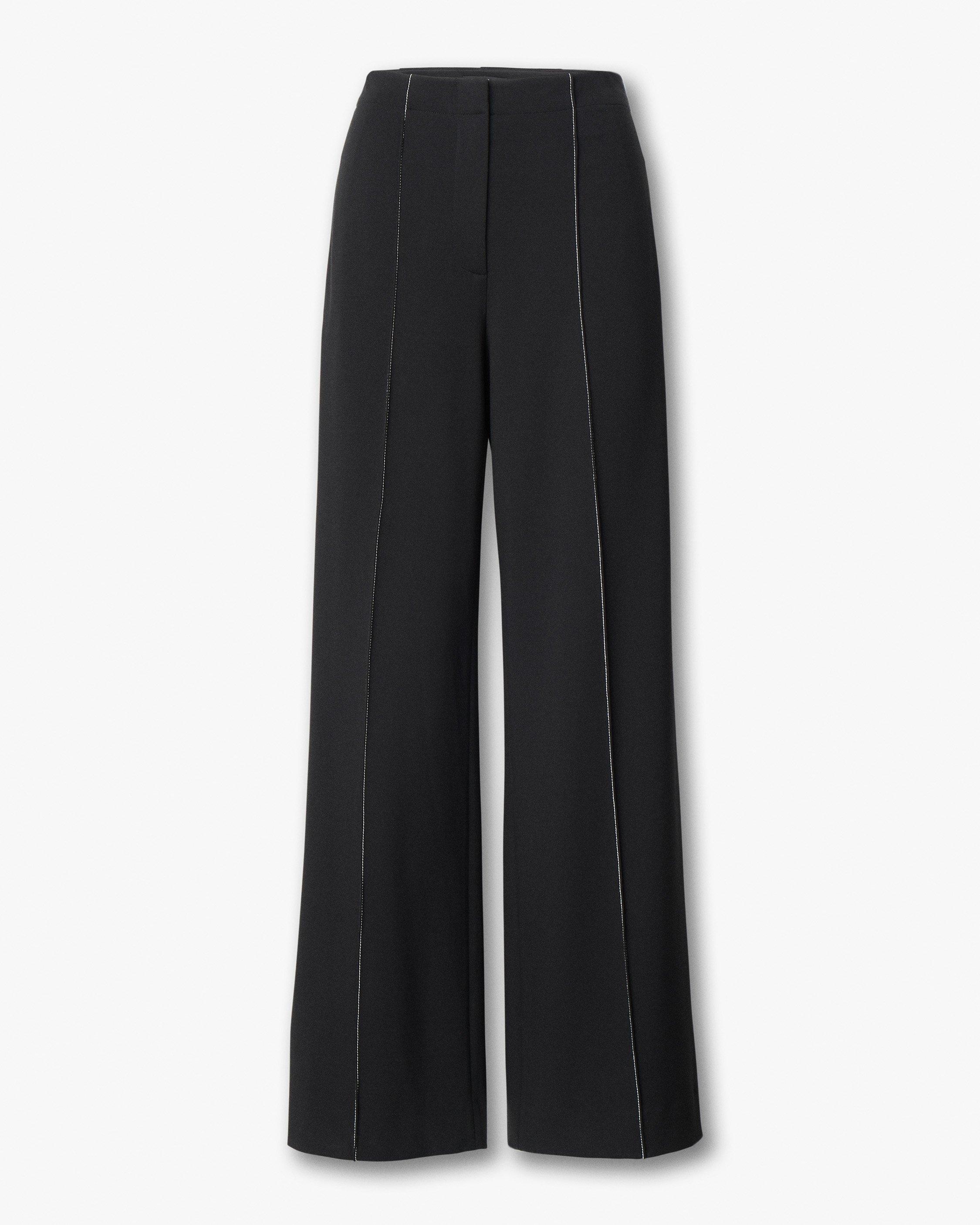 Irina Contrast-Stitch Pants - image 2
