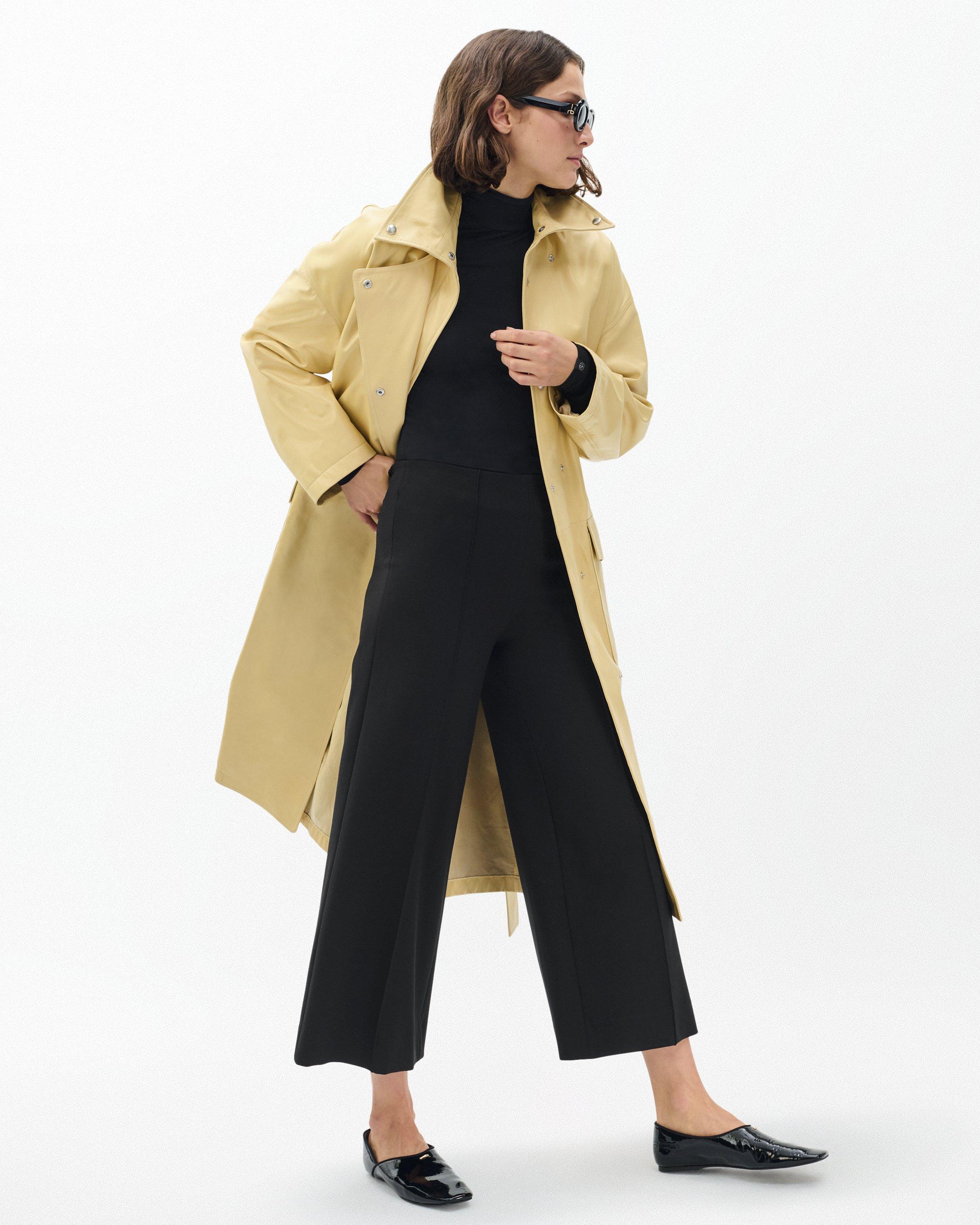 Irina Refine Knit Wide-Leg Pants - Black | rag & bone