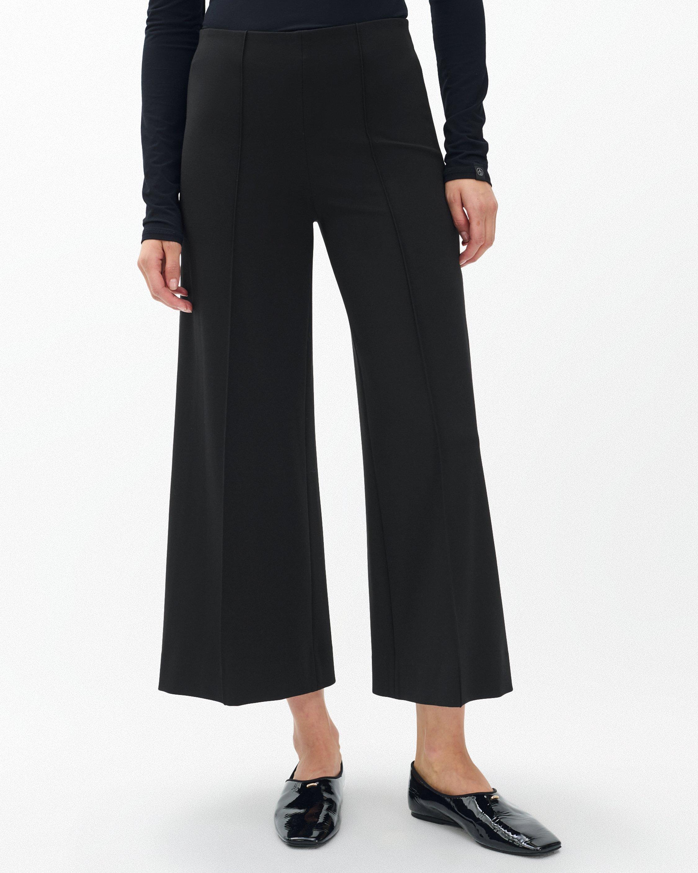 Irina Refine Knit Wide-Leg Pants image number 5