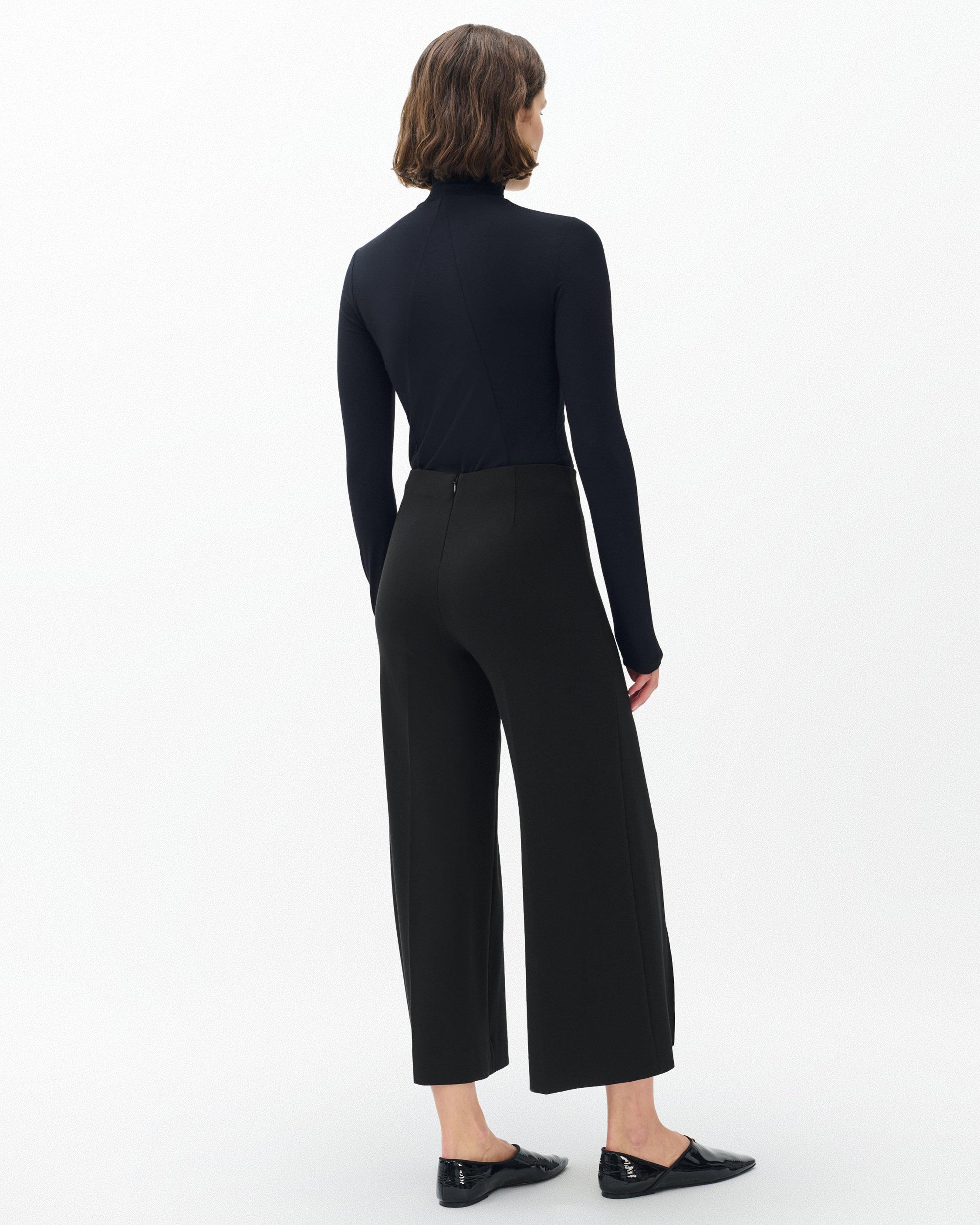 Irina Refine Knit Wide-Leg Pants image number 7