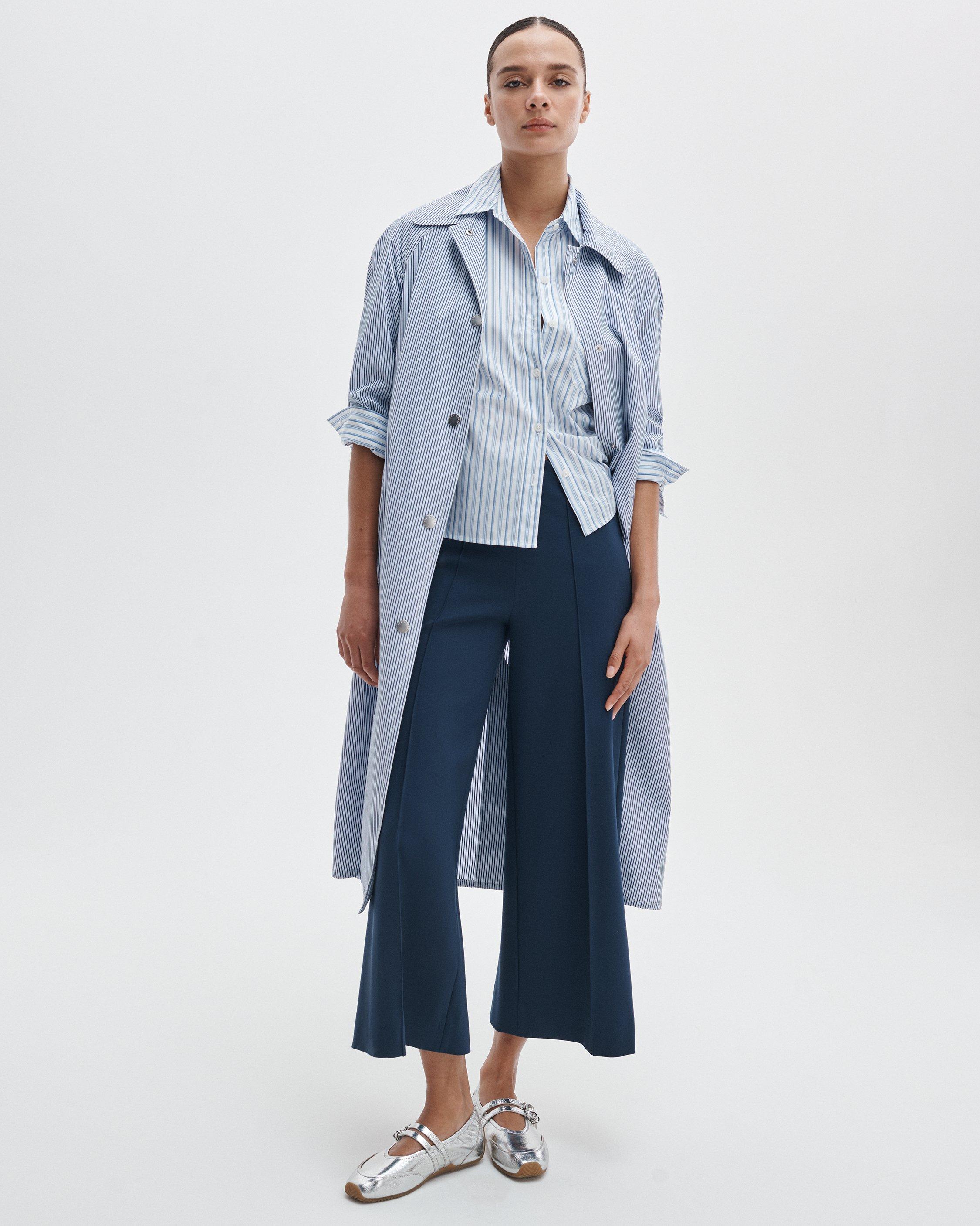 Irina Refine Knit Wide-Leg Pants image number 1