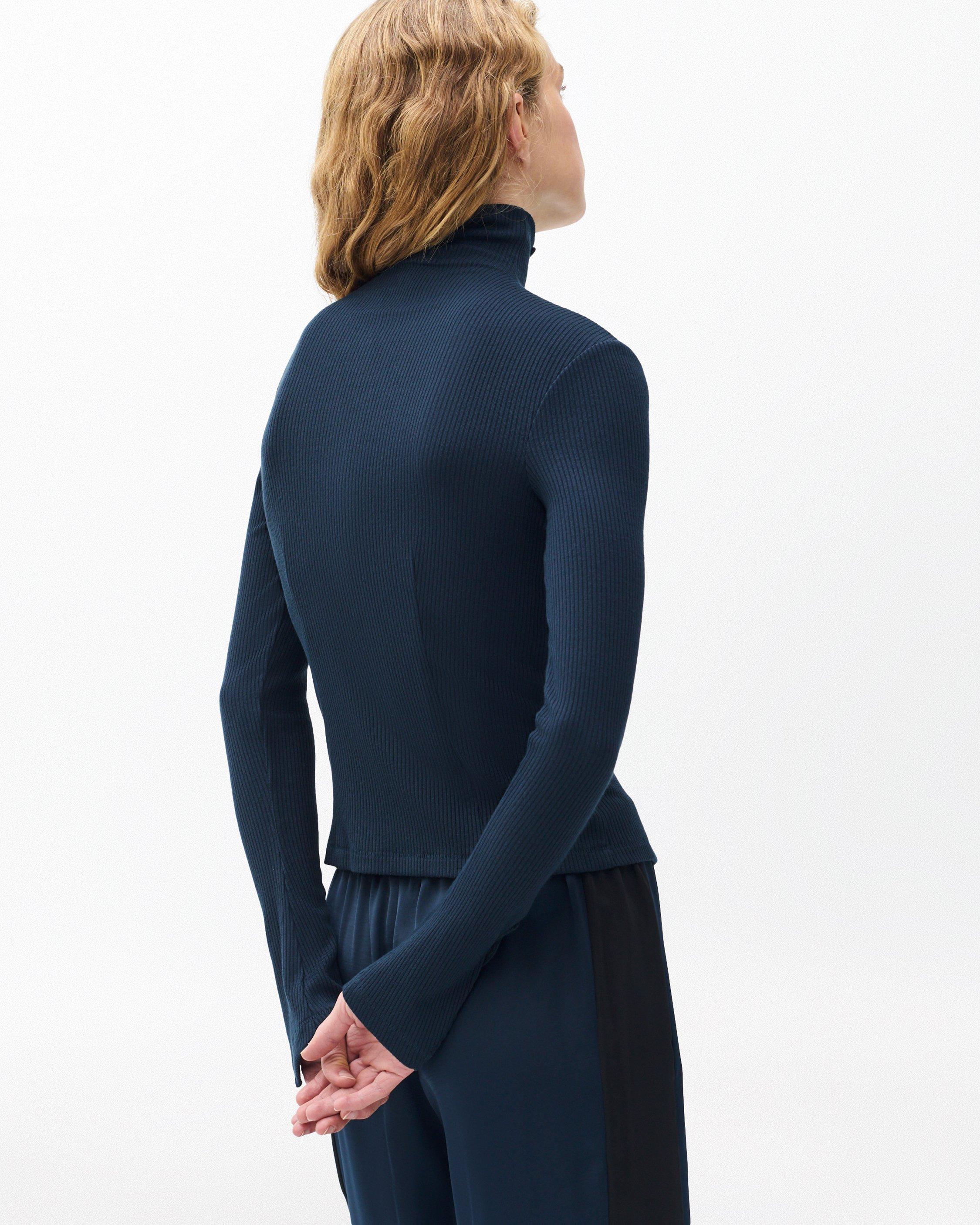 The Knit Ribbed Buttoned Cardigan image number 7
