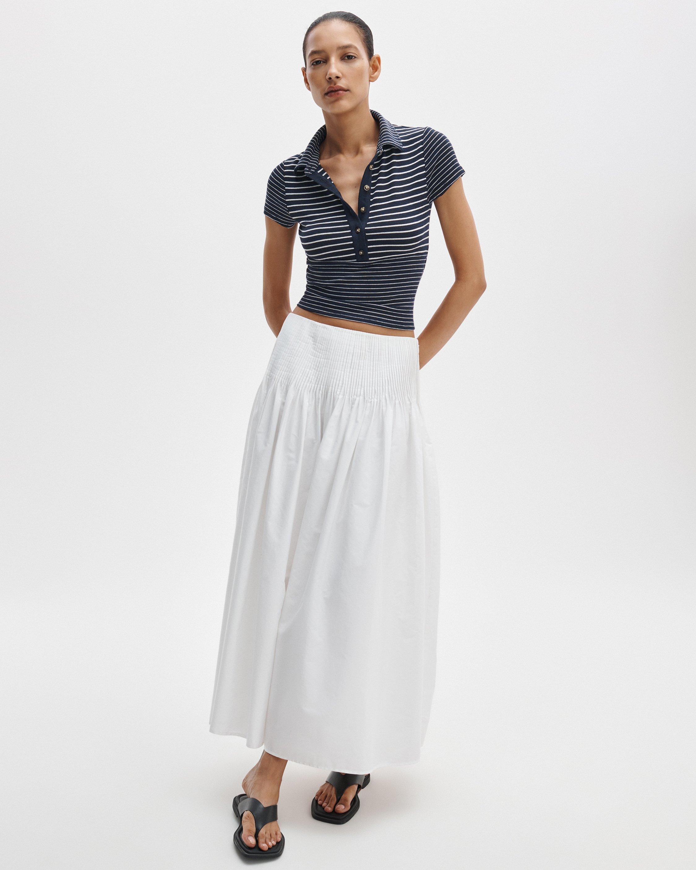 The Knit Striped Polo image number 3