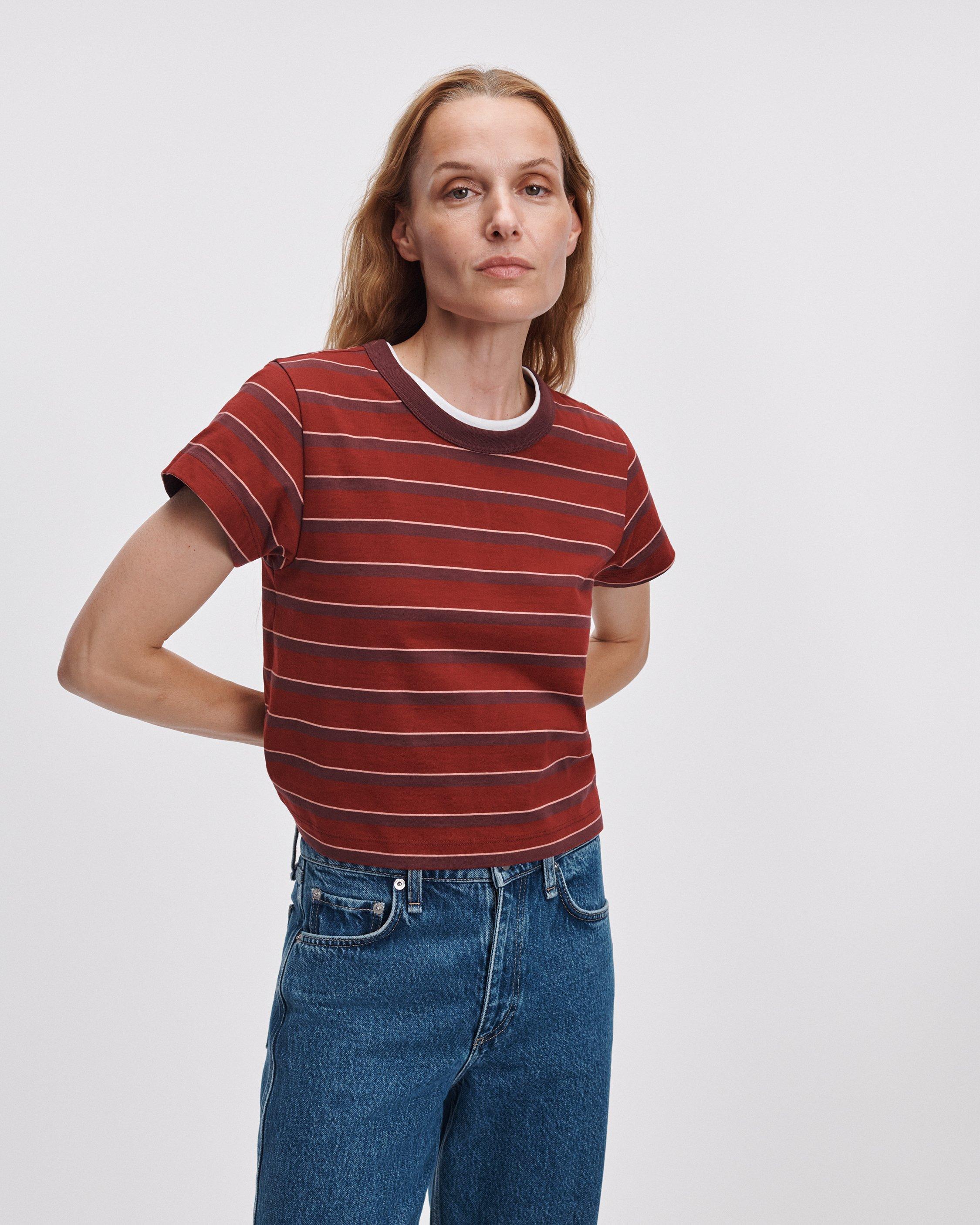 Kelly Perfect Striped Tee image number 1